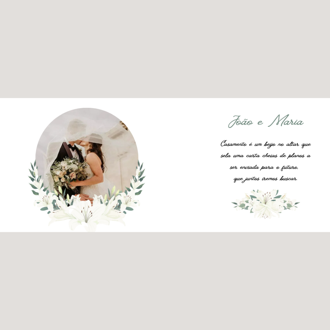 Kit de Canecas Personalizadas Casamento