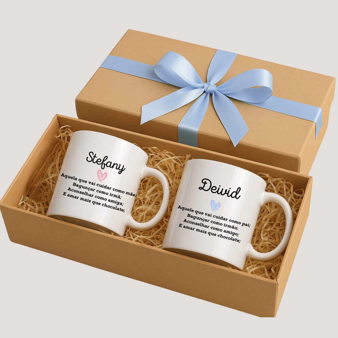 Kit Canecas Padrinhos