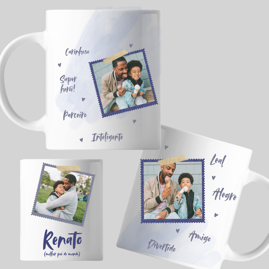 Caneca personalizada Dia dos Pais