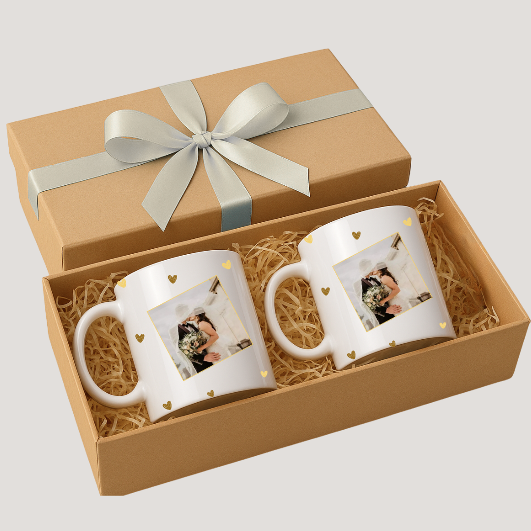 Kit de Canecas Personalizadas Casamento