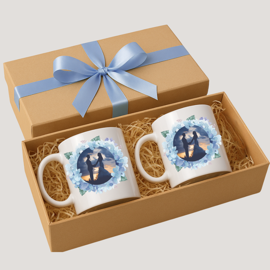 Kit de Canecas Personalizadas Casamento