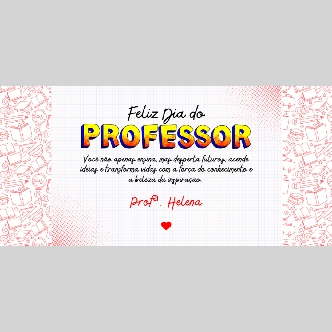 Caneca Personalizada - Dia dos Professores