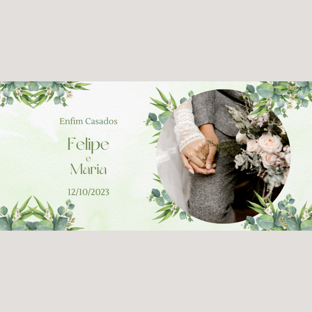 Kit de Canecas Personalizadas Casamento