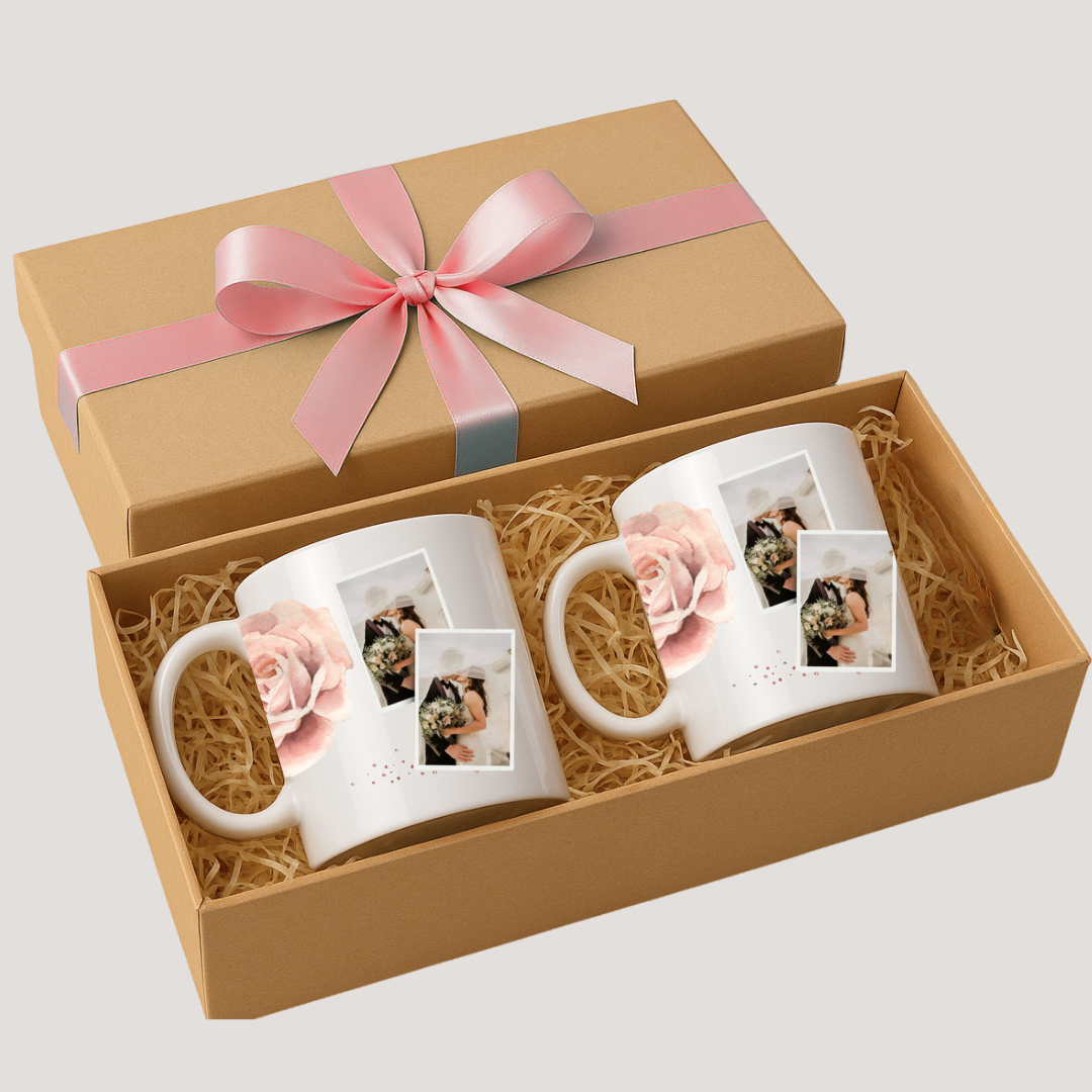 Kit de Canecas Personalizadas Casamento