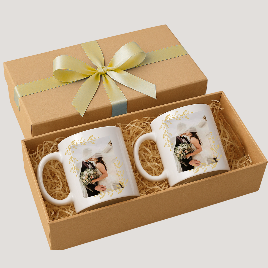Kit de Canecas Personalizadas Casamento