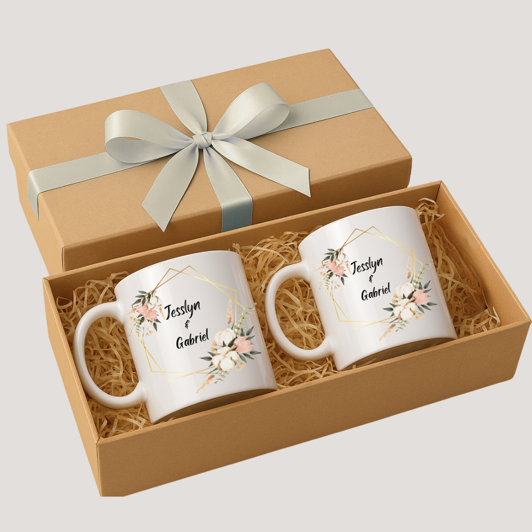Kit de Canecas Personalizadas Casamento