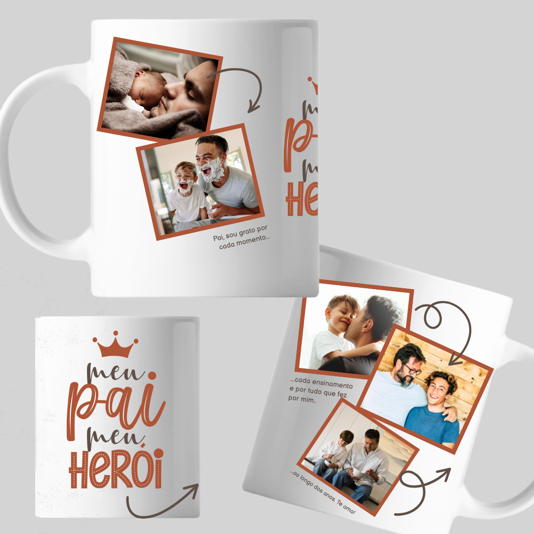 Caneca personalizada Dia dos Pais