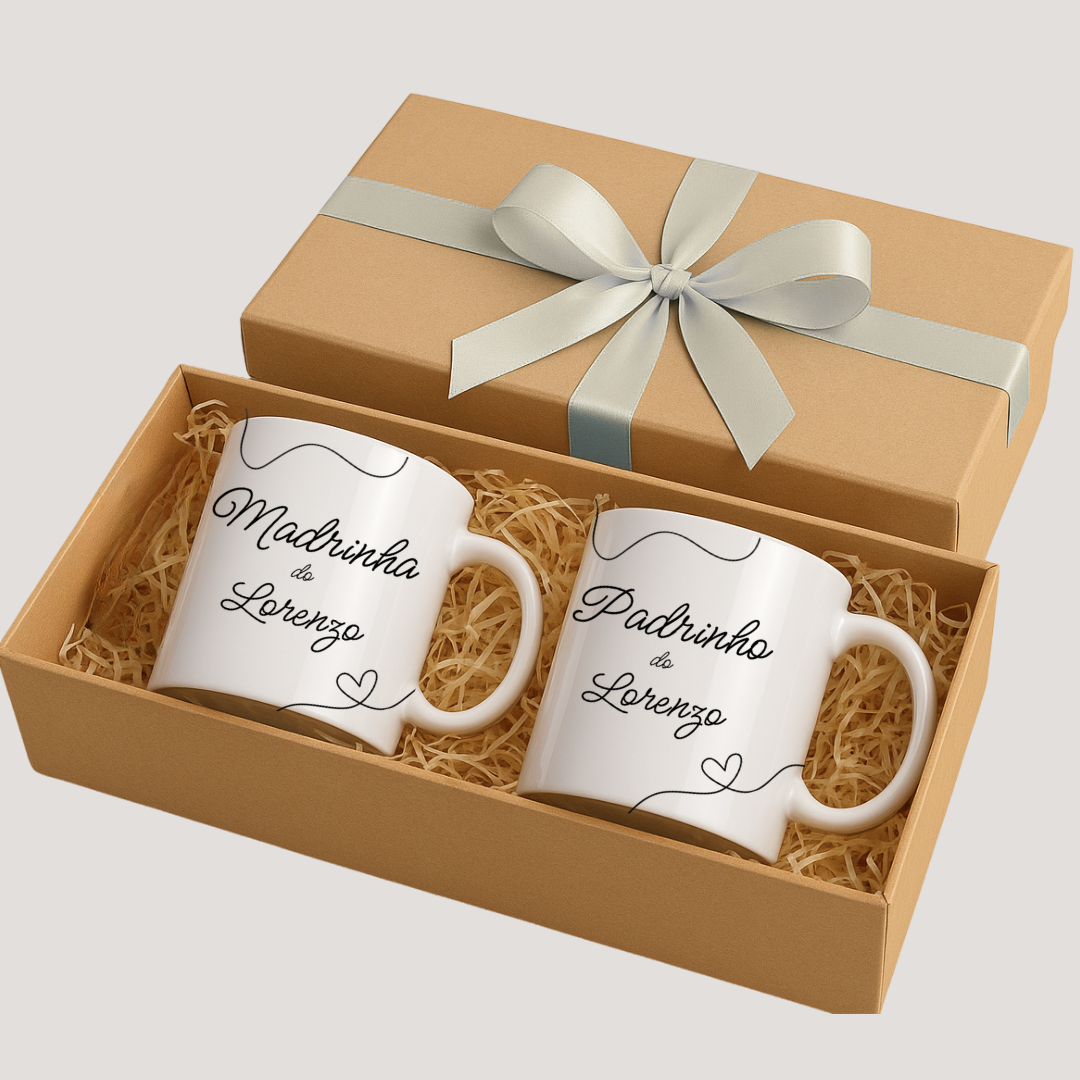 Kit Canecas Padrinhos
