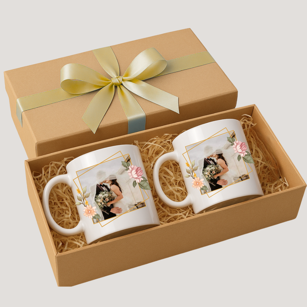 Kit de Canecas Personalizadas Casamento
