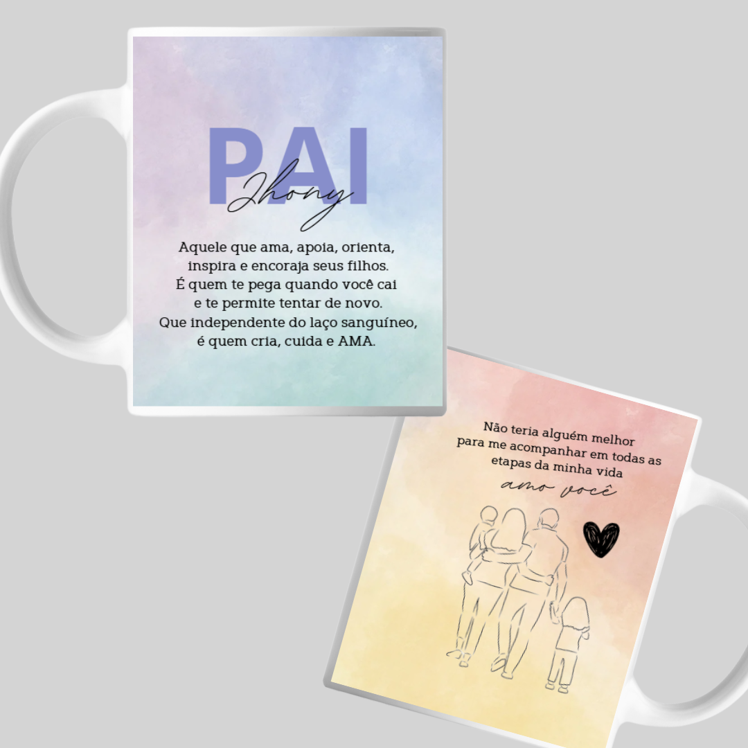 Caneca personalizada Dia dos Pais
