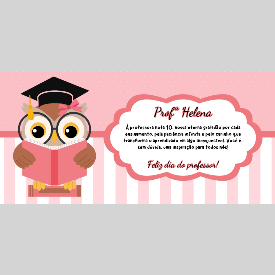 Caneca Personalizada - Dia dos Professores