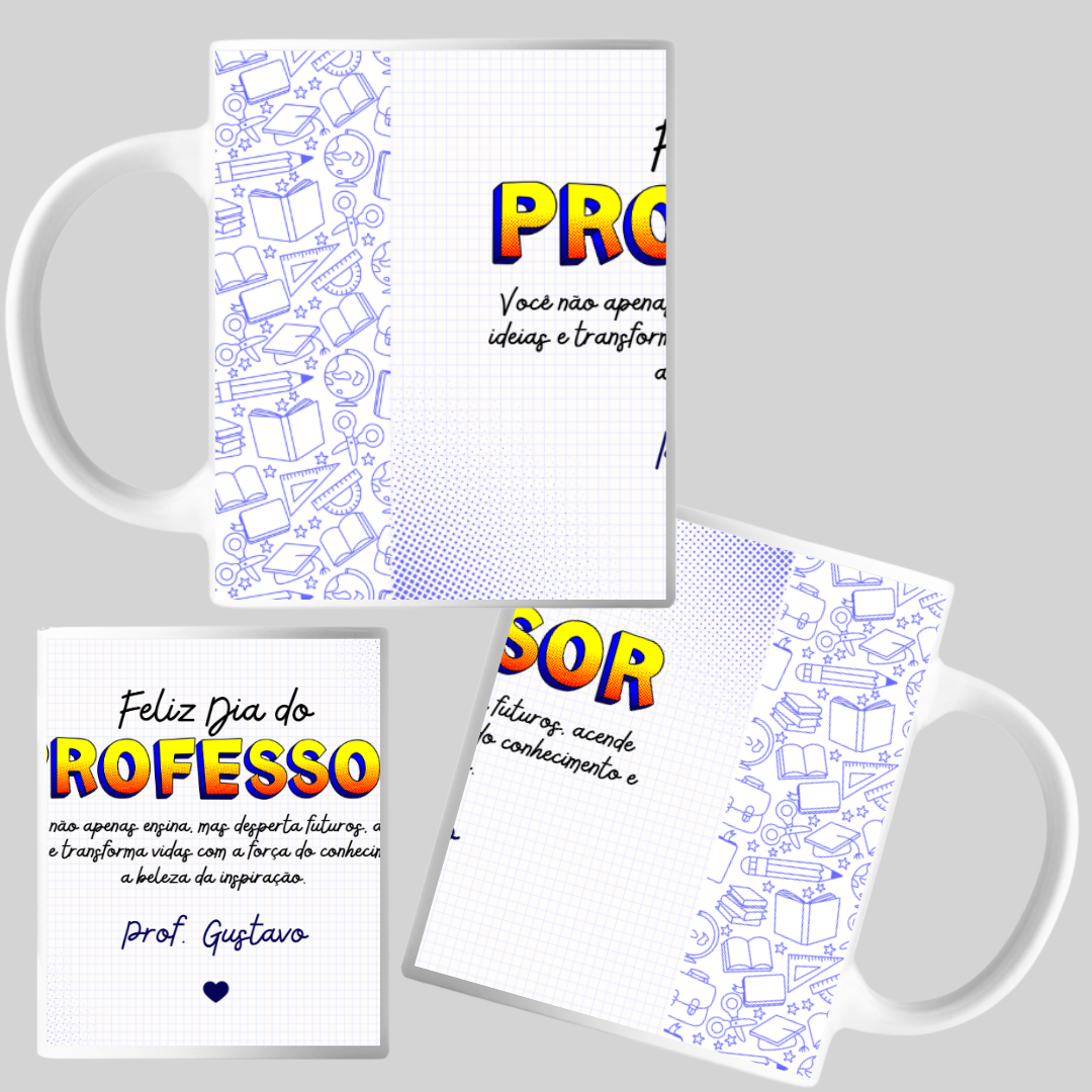 Caneca Personalizada - Dia dos Professores