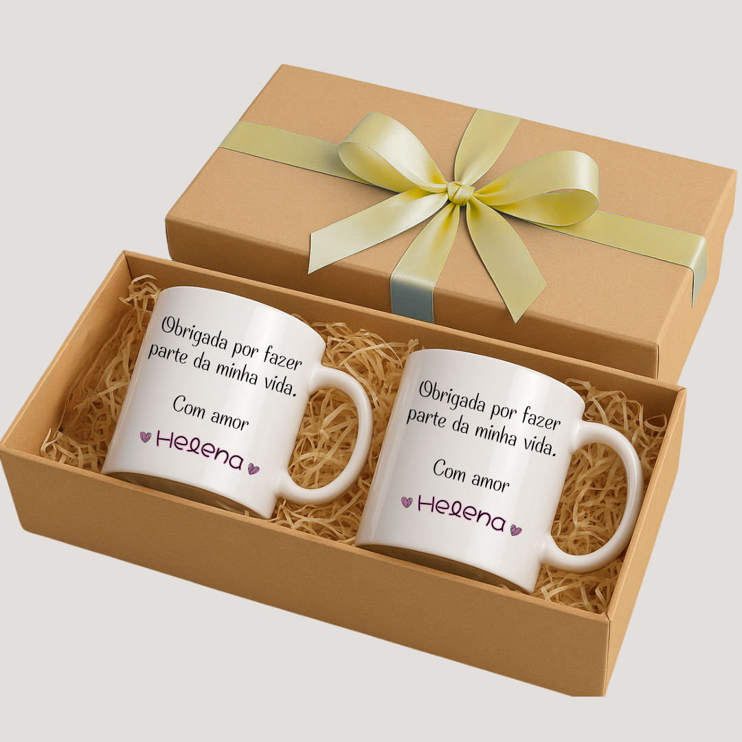 Kit Canecas Padrinhos