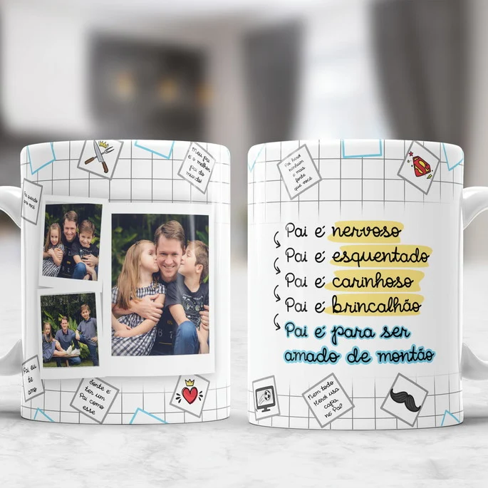 Caneca personalizada Dia dos Pais
