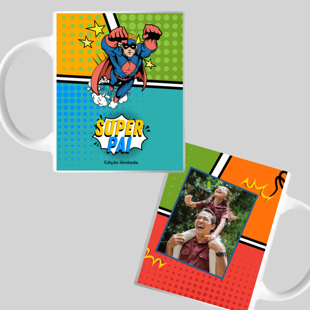 Caneca personalizada Dia dos Pais