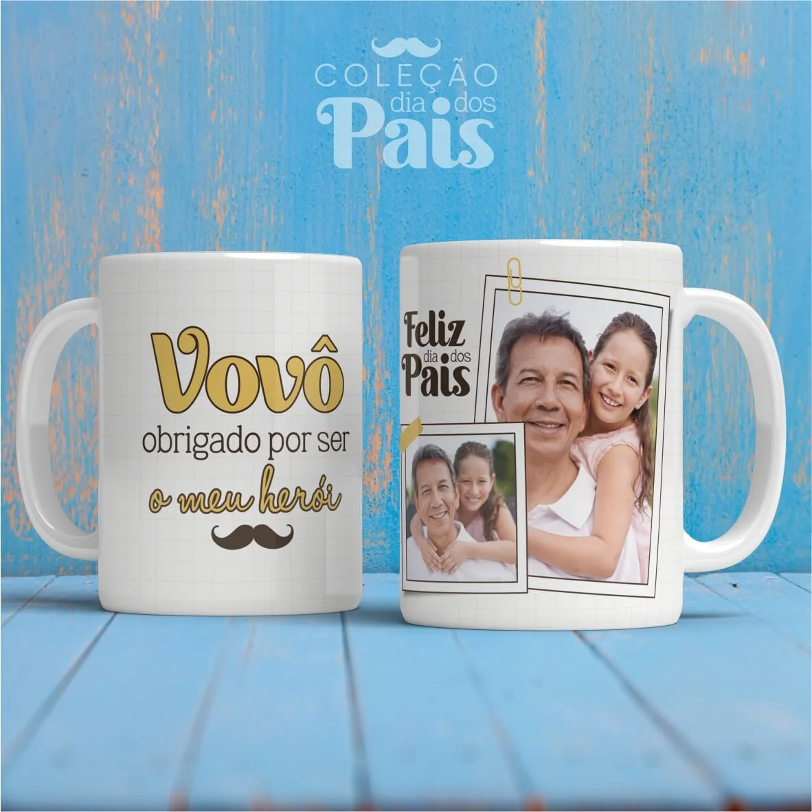 Caneca personalizada Dia dos Pais - Avô