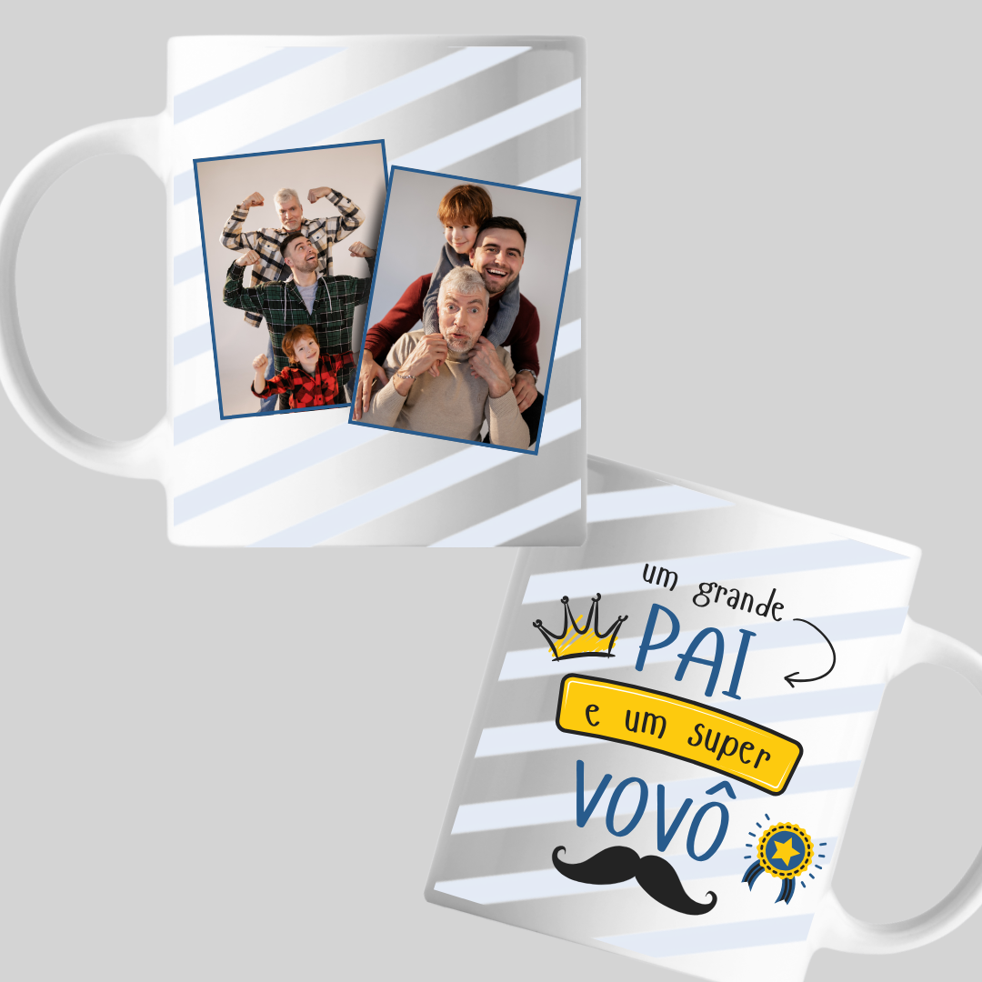 Caneca personalizada Dia dos Pais