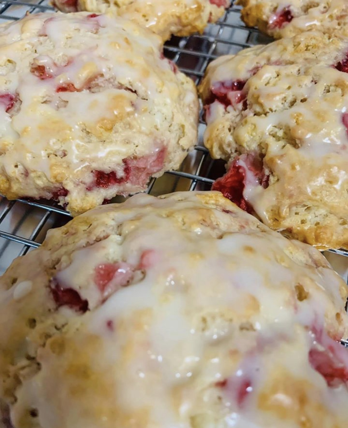 Strawberry Scones