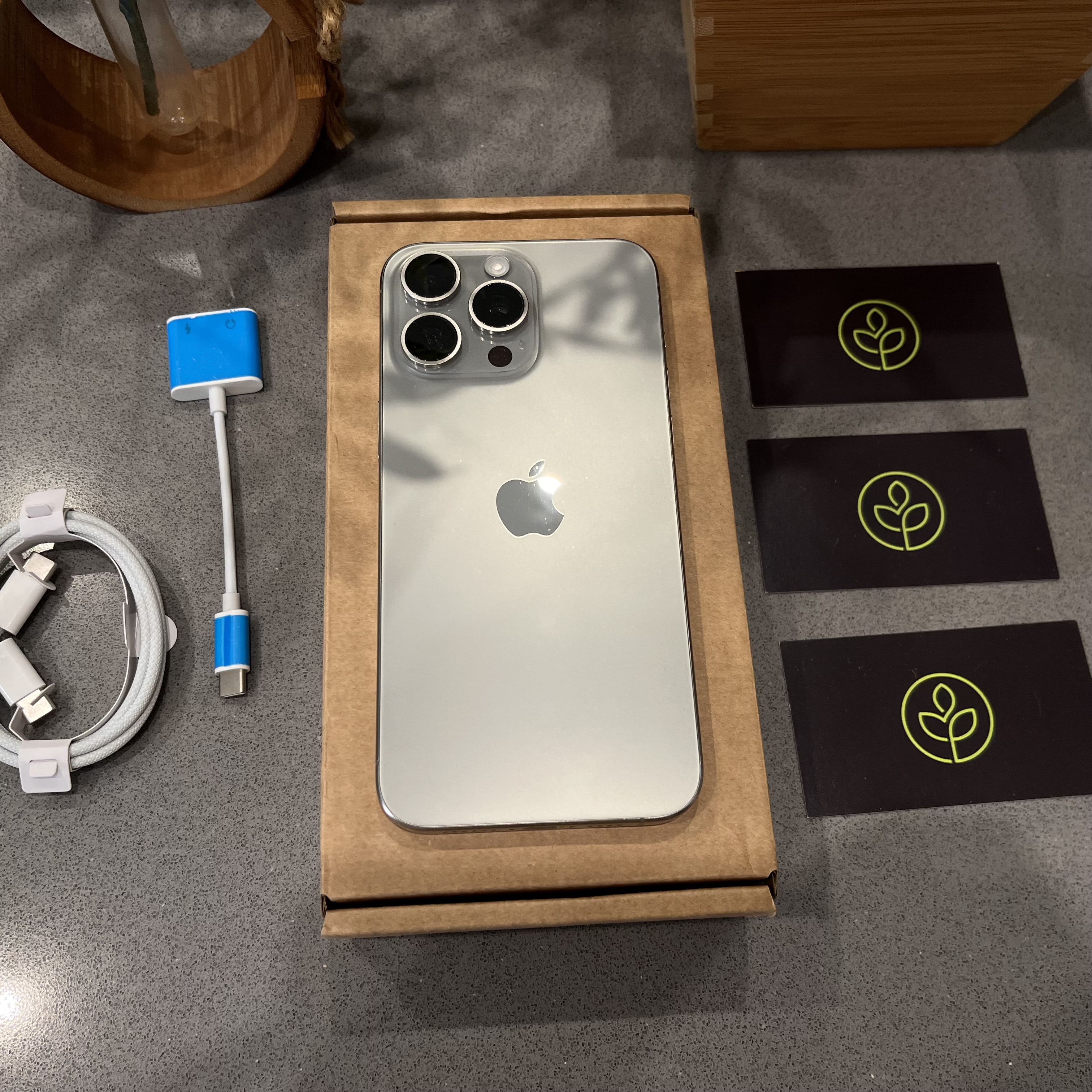 iPhone 15 Pro Max Km0 256GB - Titanio Natural