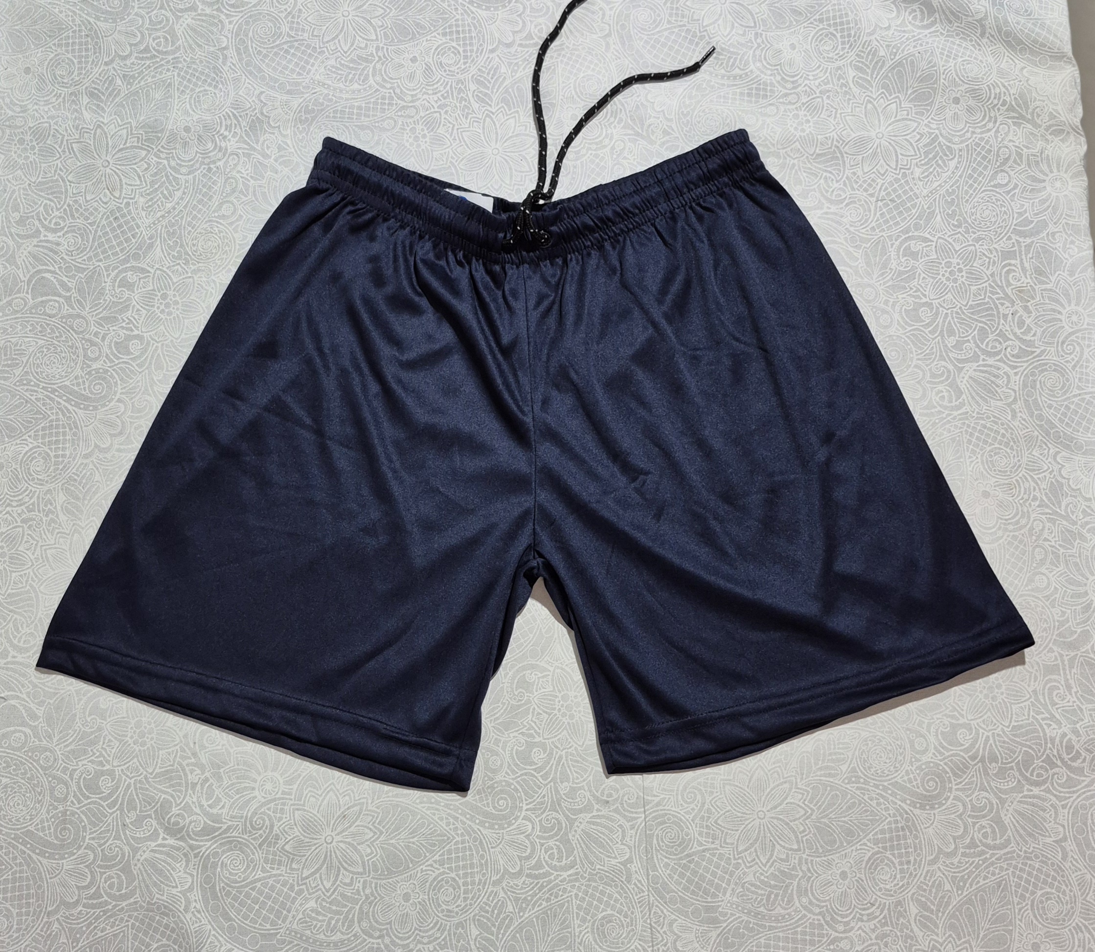 Short Bermuda Esportiva DryFit Azul Marinho