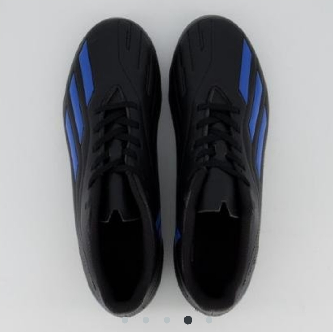 Chuteira Adidas Desportivo II Society/Sintético Preta/Azul