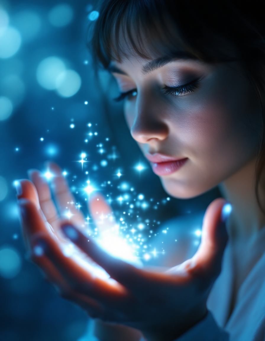 Blue Healing Transformation Journey