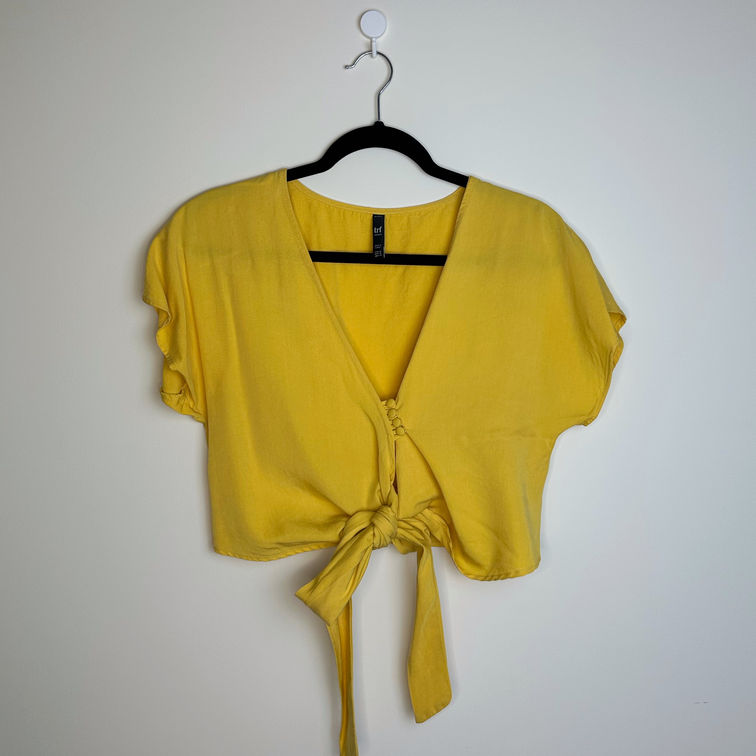 Cropped Amarelo - Zara