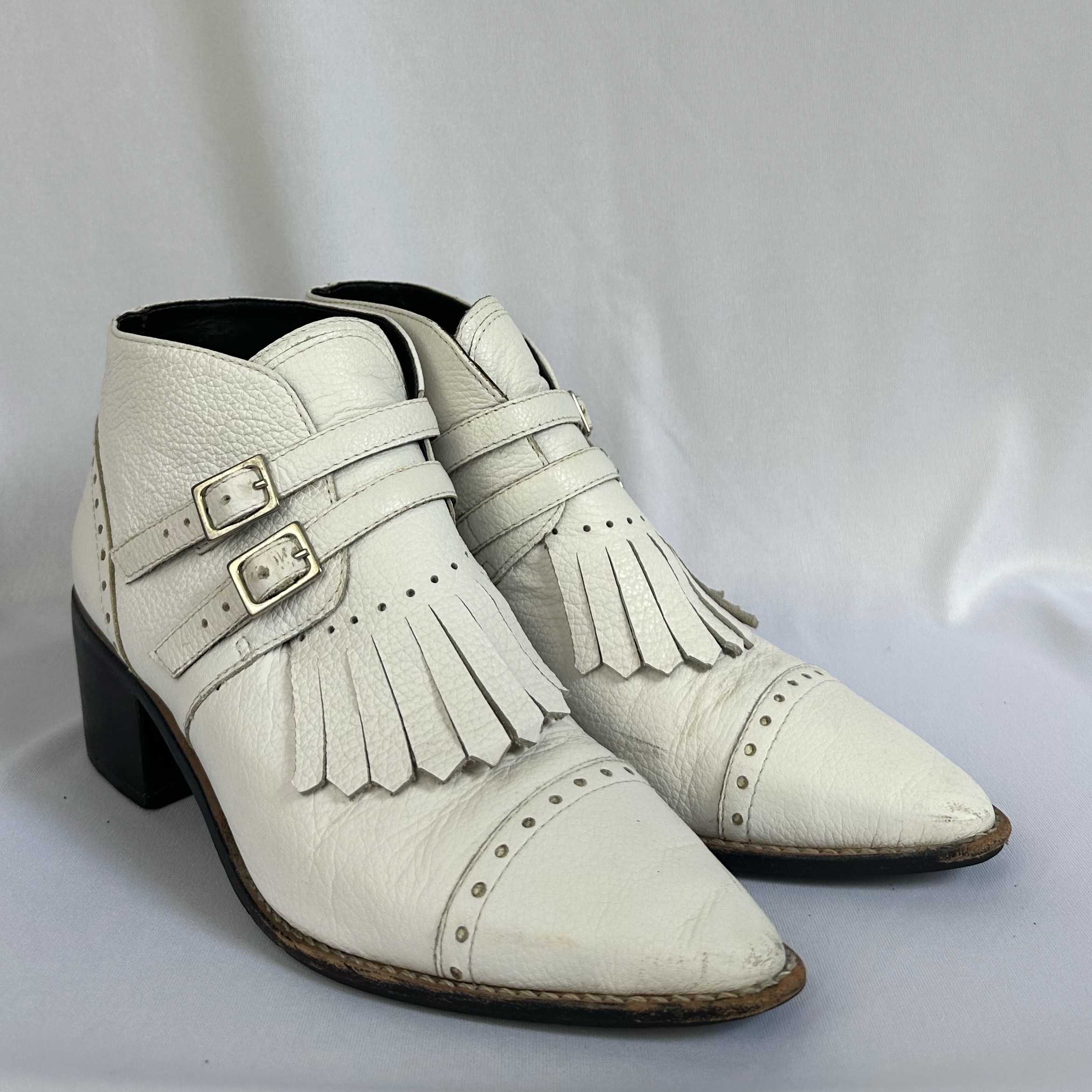 Bota Branca - Louloux Shoes