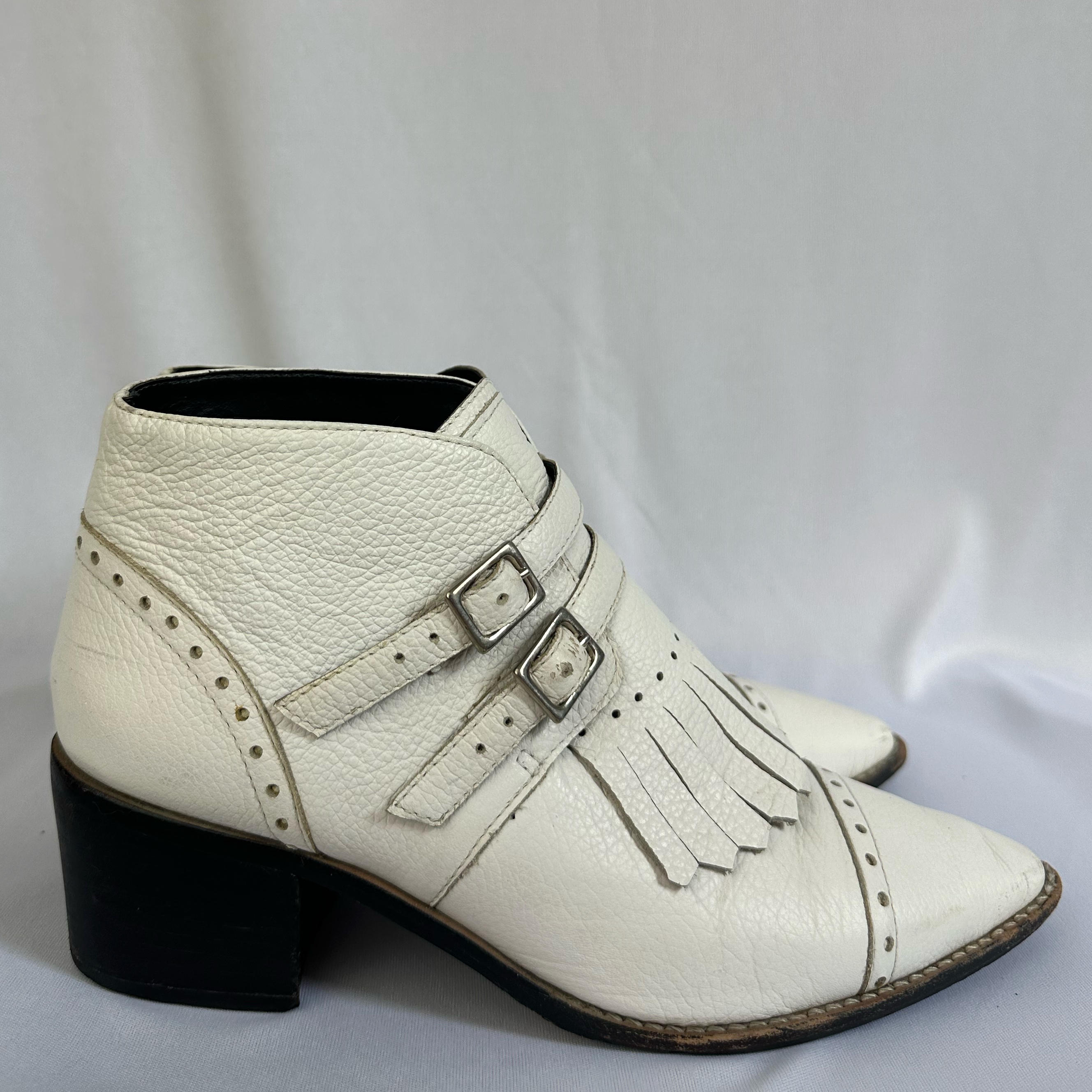 Bota Branca - Louloux Shoes