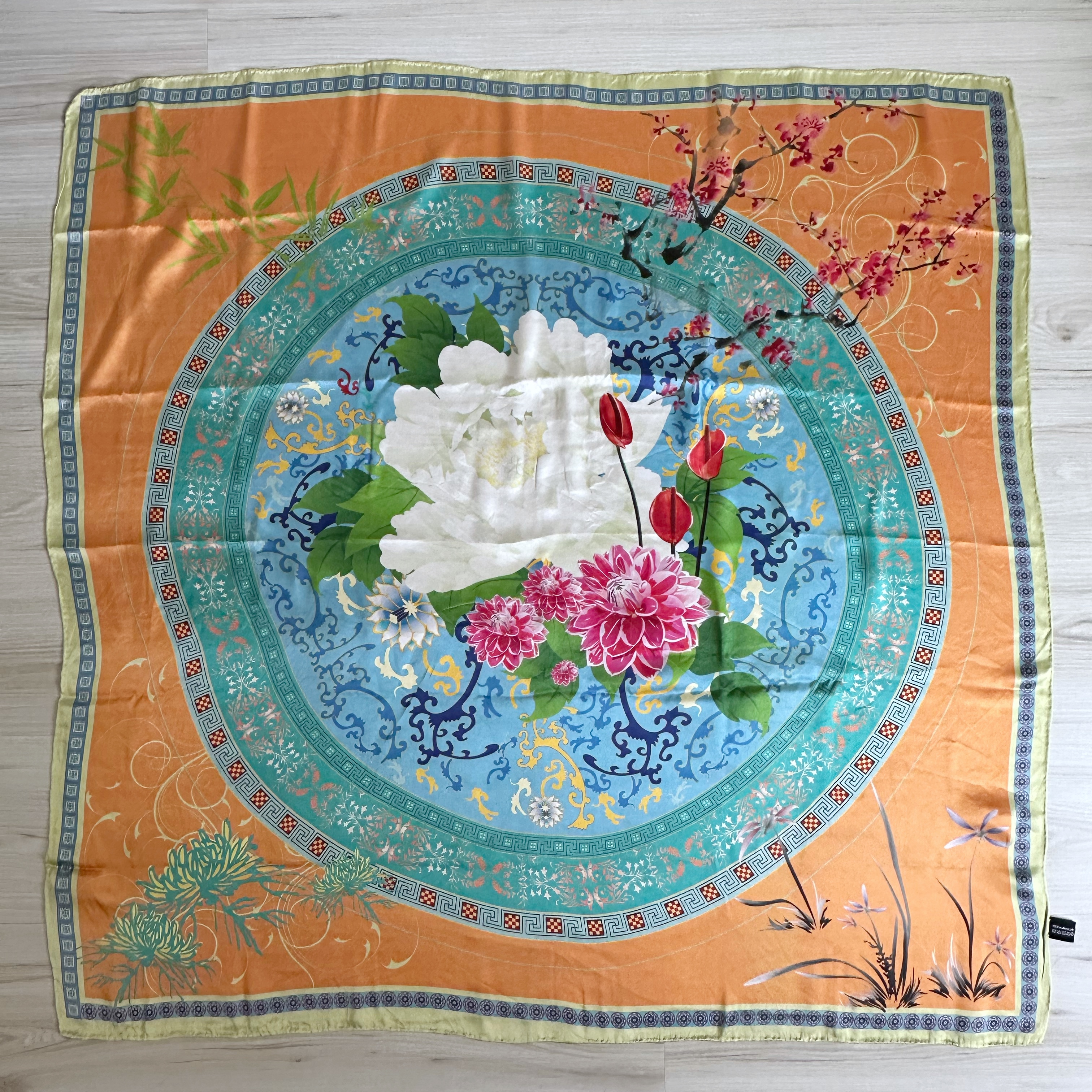 Lenço de Seda Mulberry