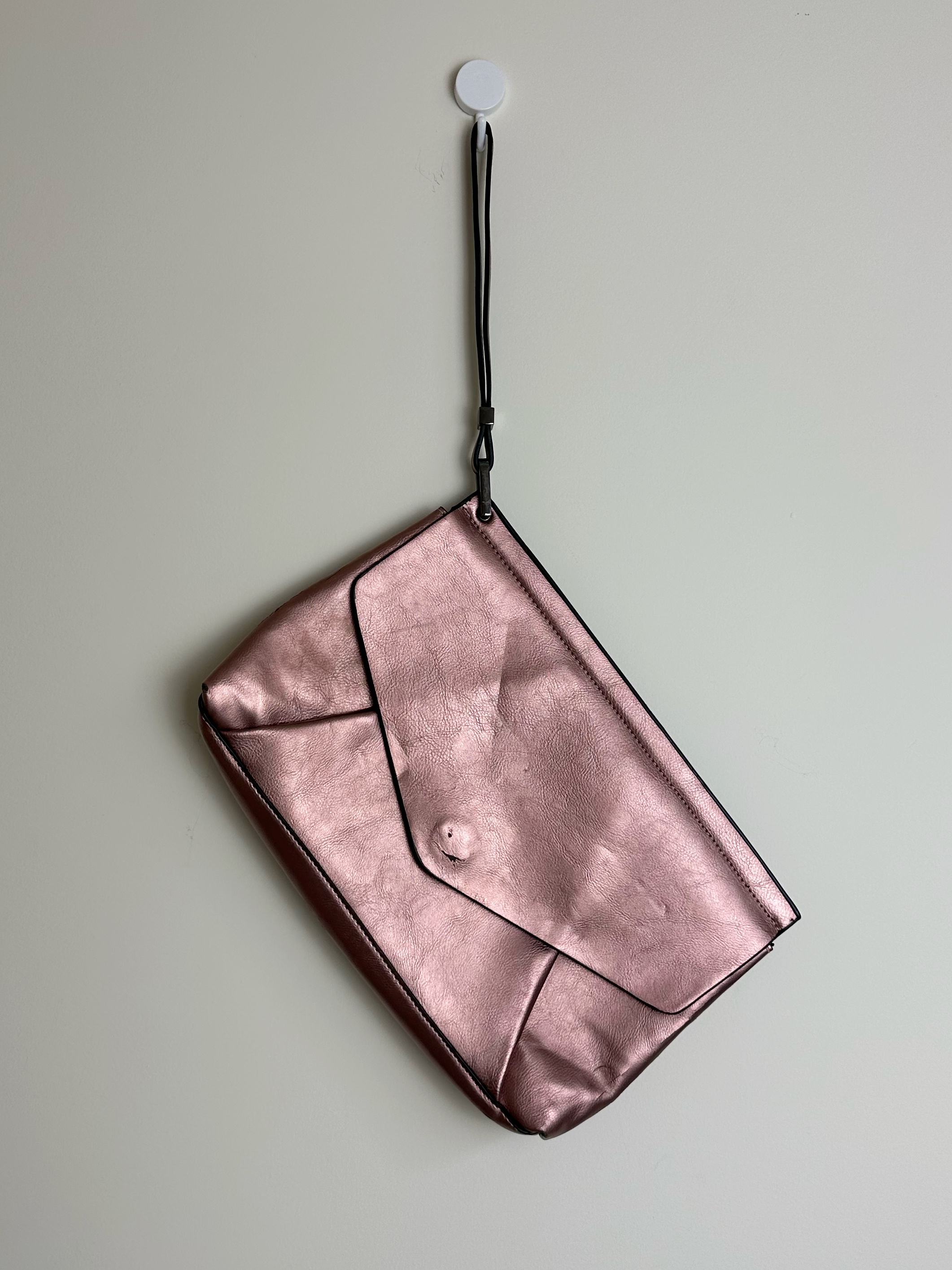 Clutch Rosa Metalizada - Zara