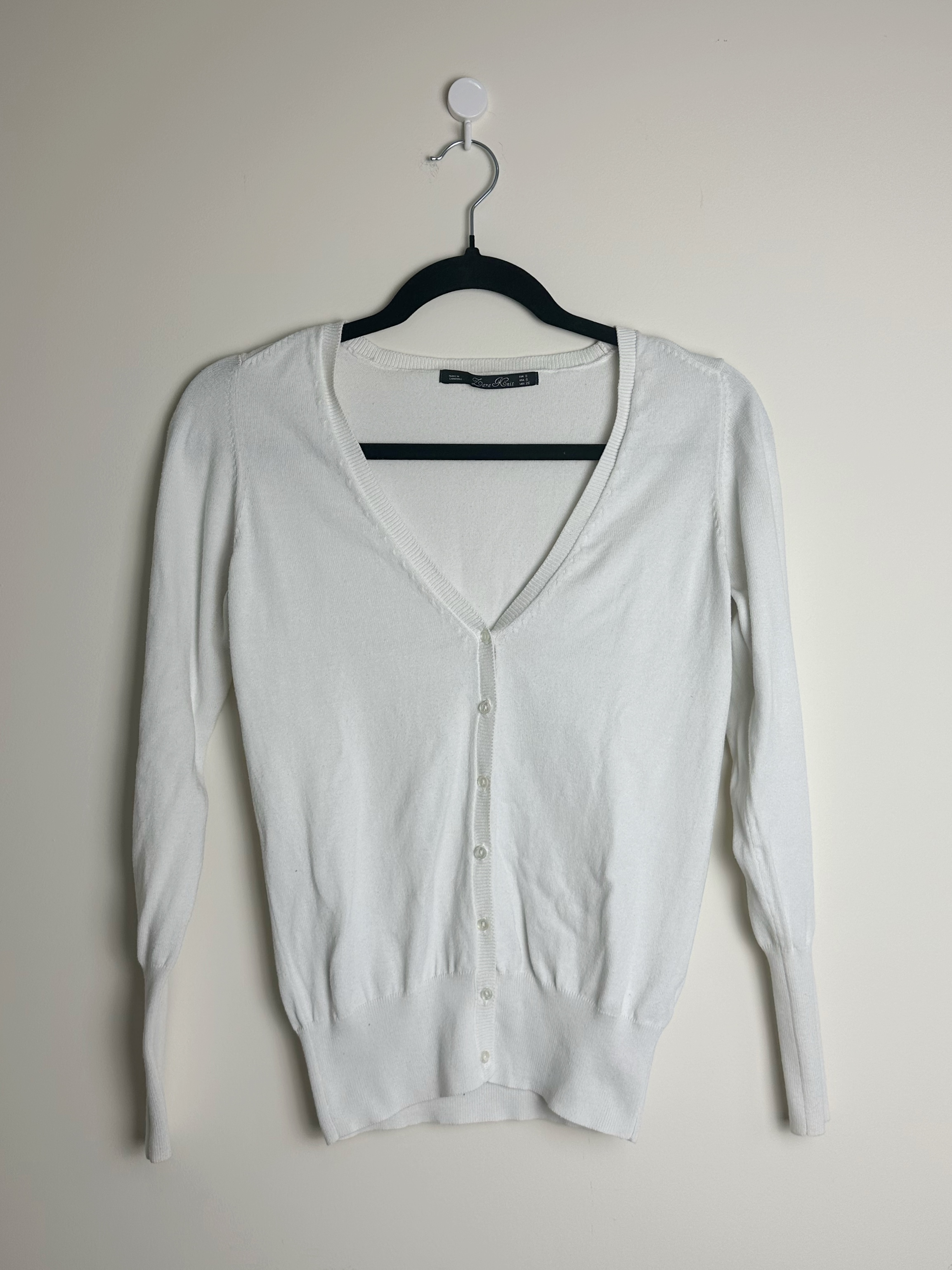 Cardigan White - Zara