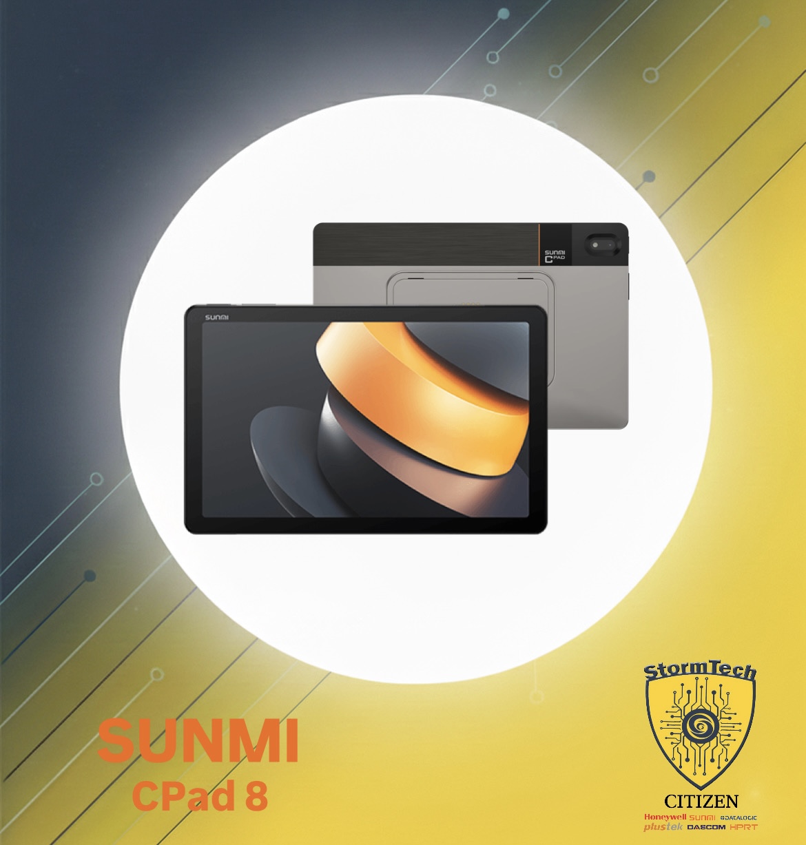 SUNMI CPad 8 with scanner