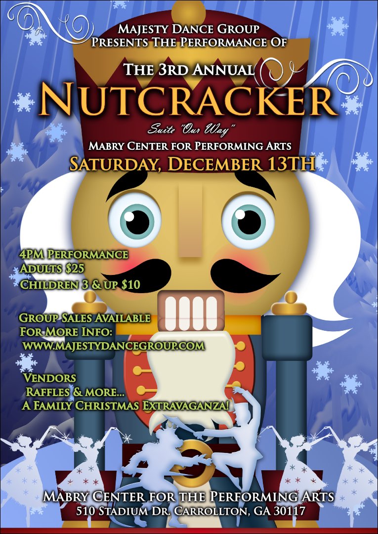 Nutcracker Adult Tickets $25