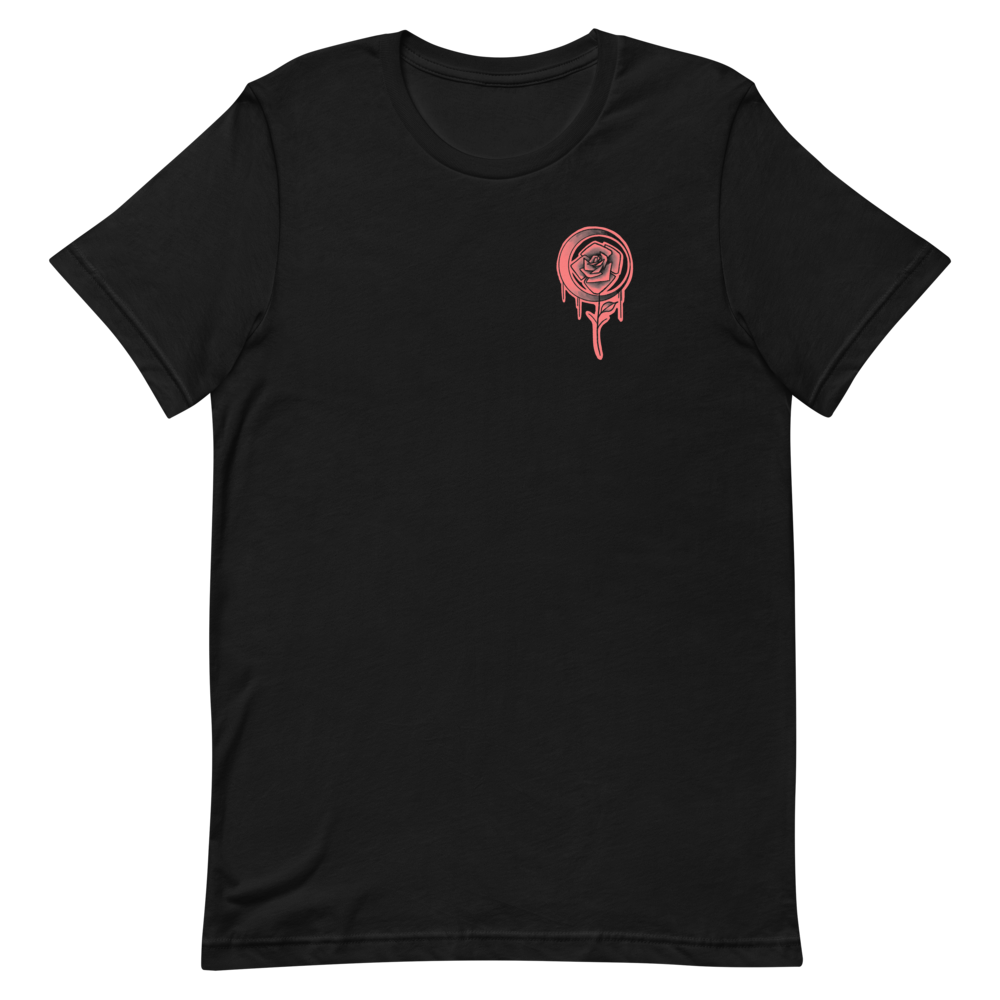 CORAL MOON ROSE UNISEX T-SHIRT