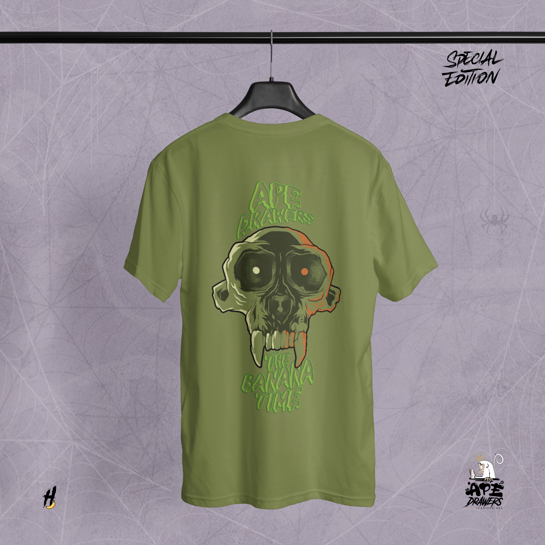 Ape Halloween Green Man
