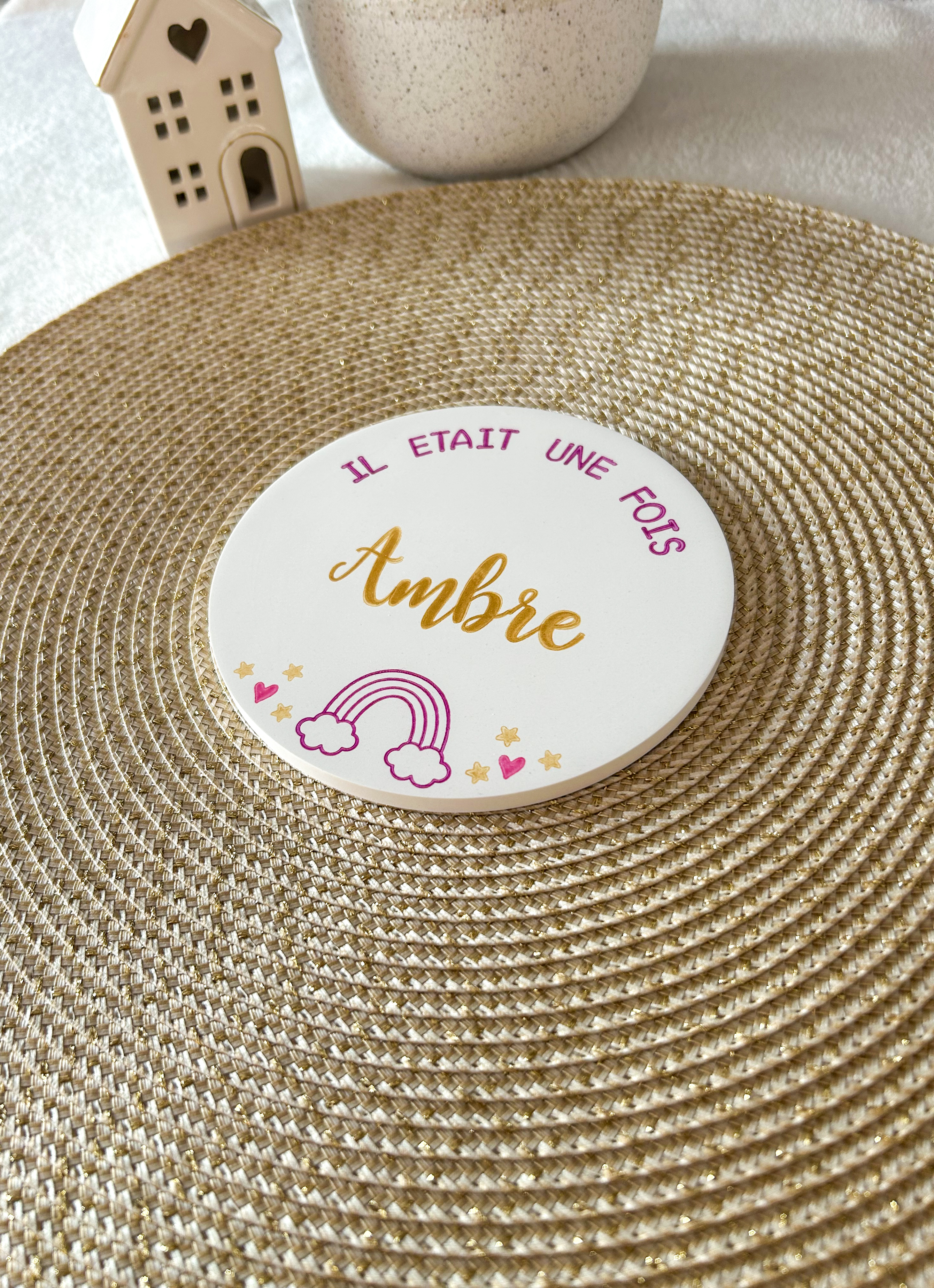 Carte naissance - ARC-EN-CIEL