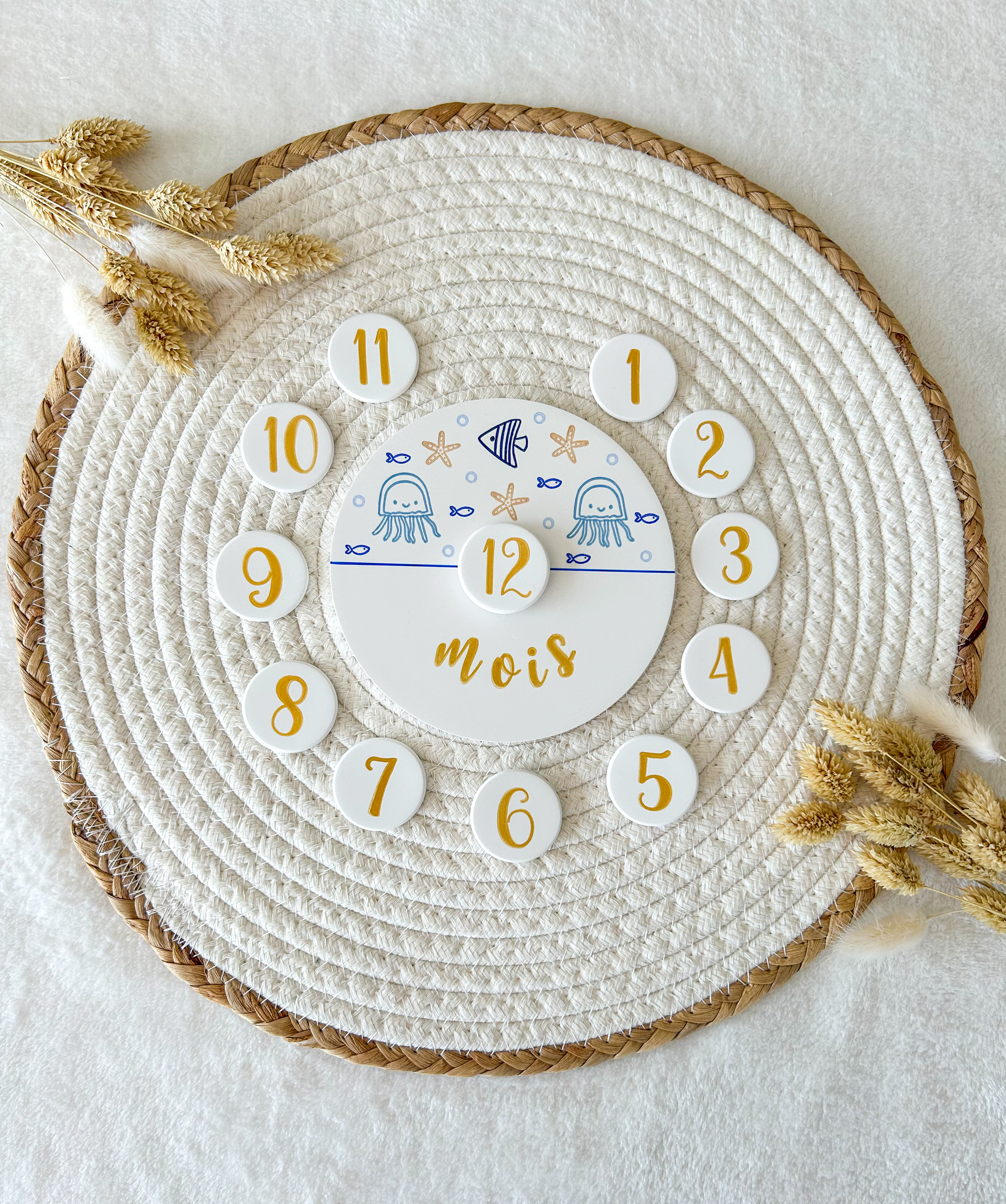 Carte étape - OCÉAN ton bleu