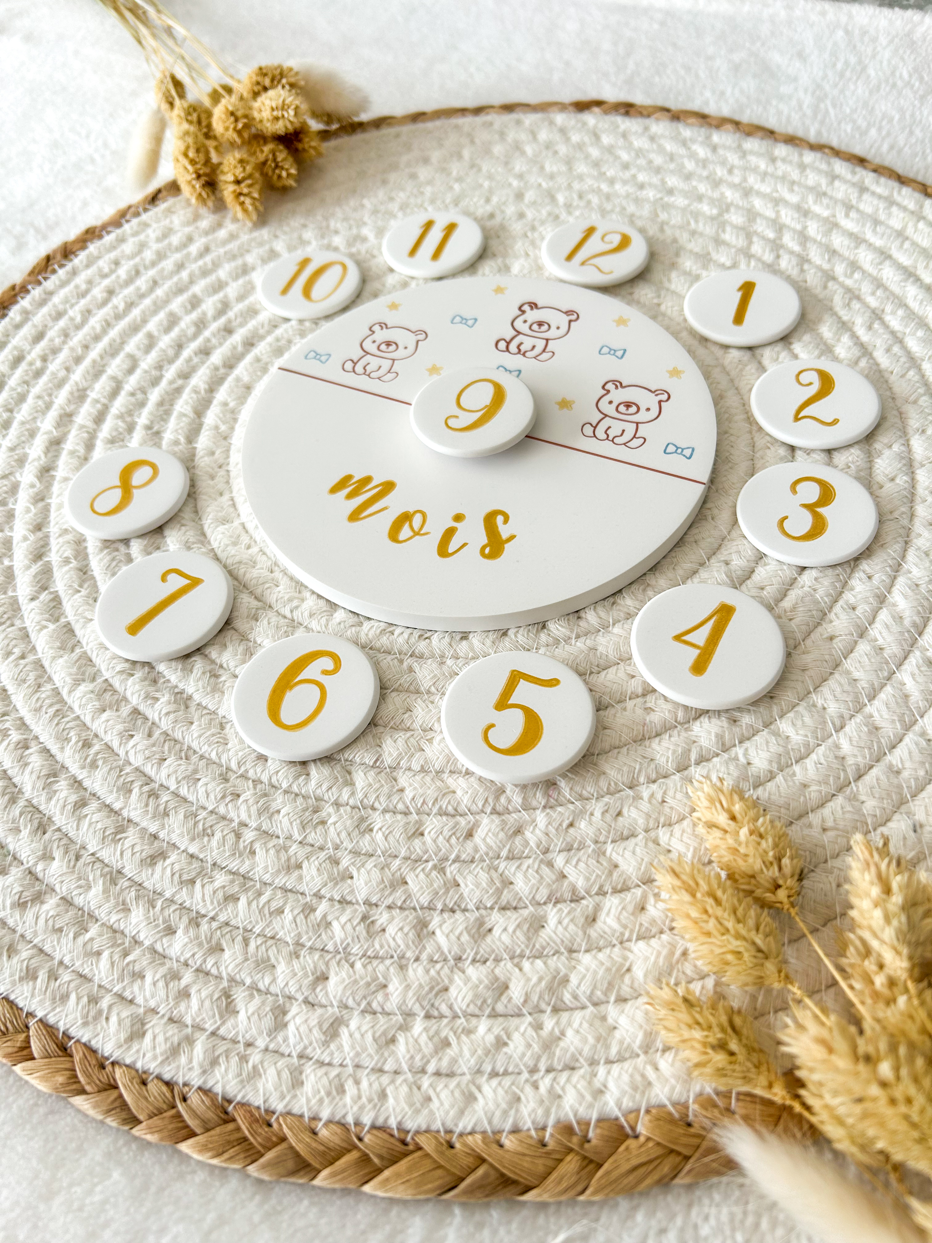 Carte étape - OURSON noeuds papillon