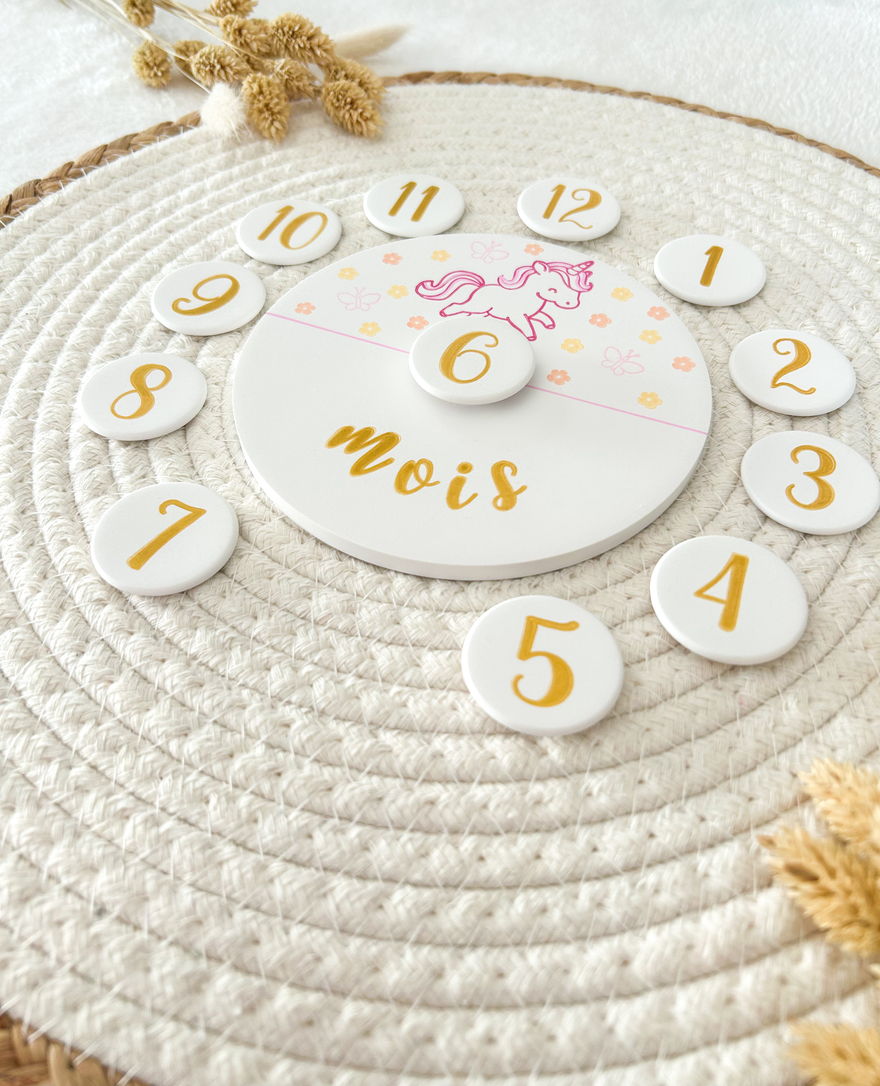 Carte étape - LICORNE papillons