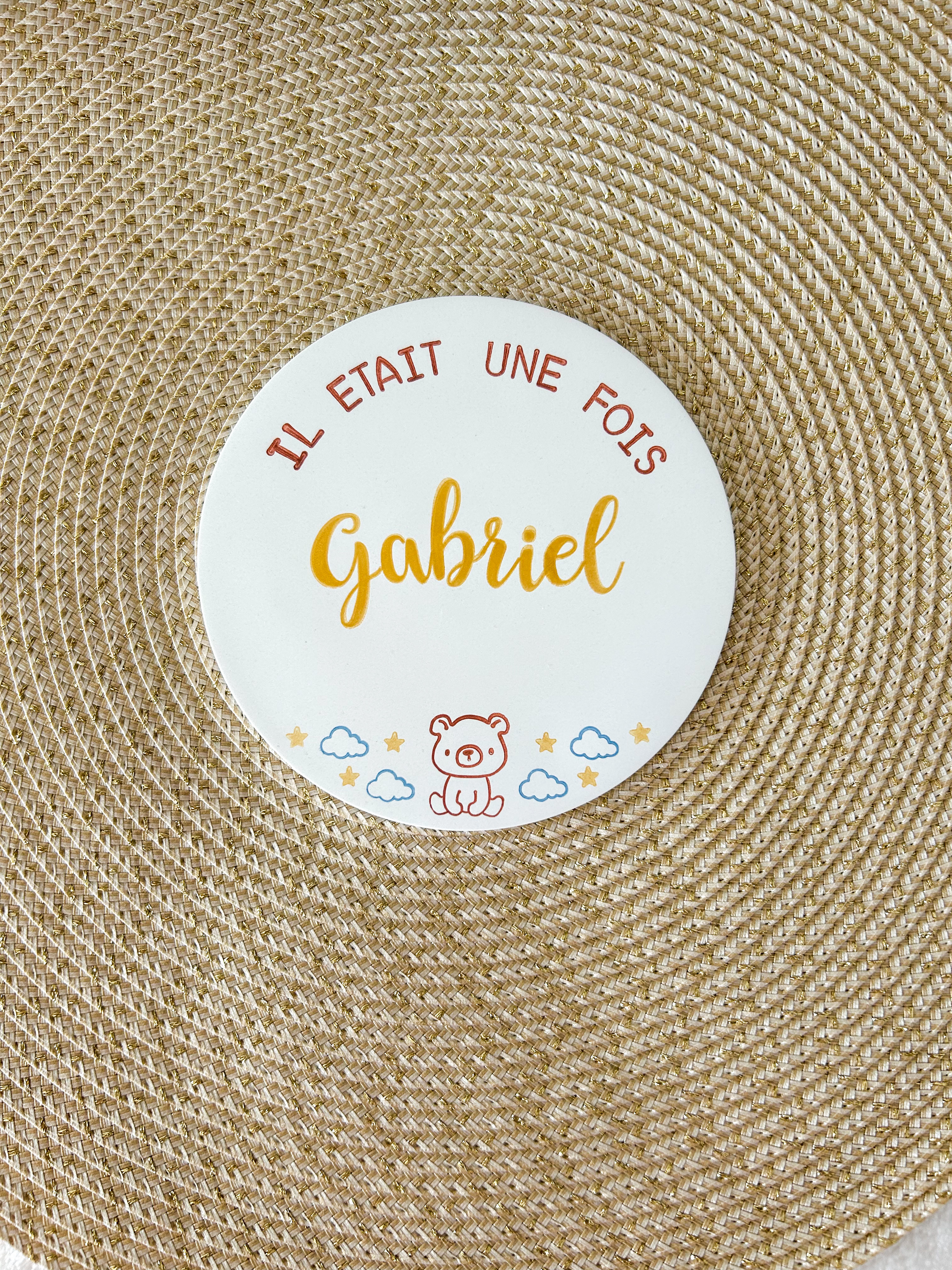 Carte naissance - OURSON