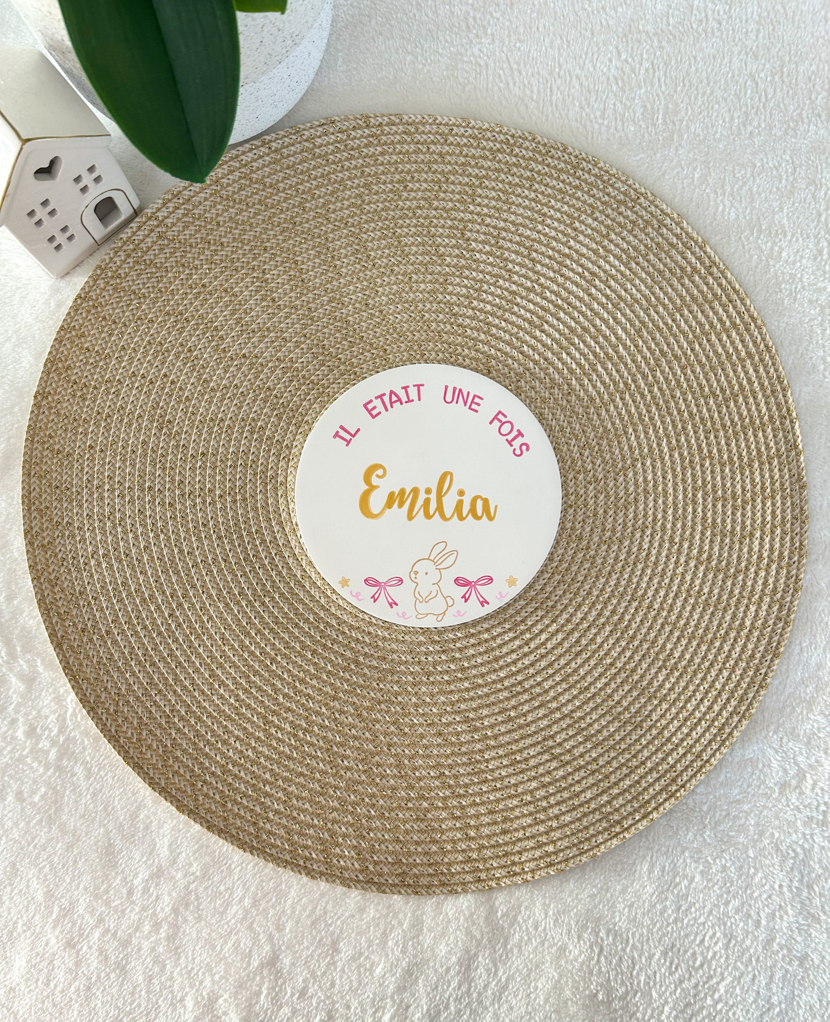 Carte naissance - LAPINE noeuds