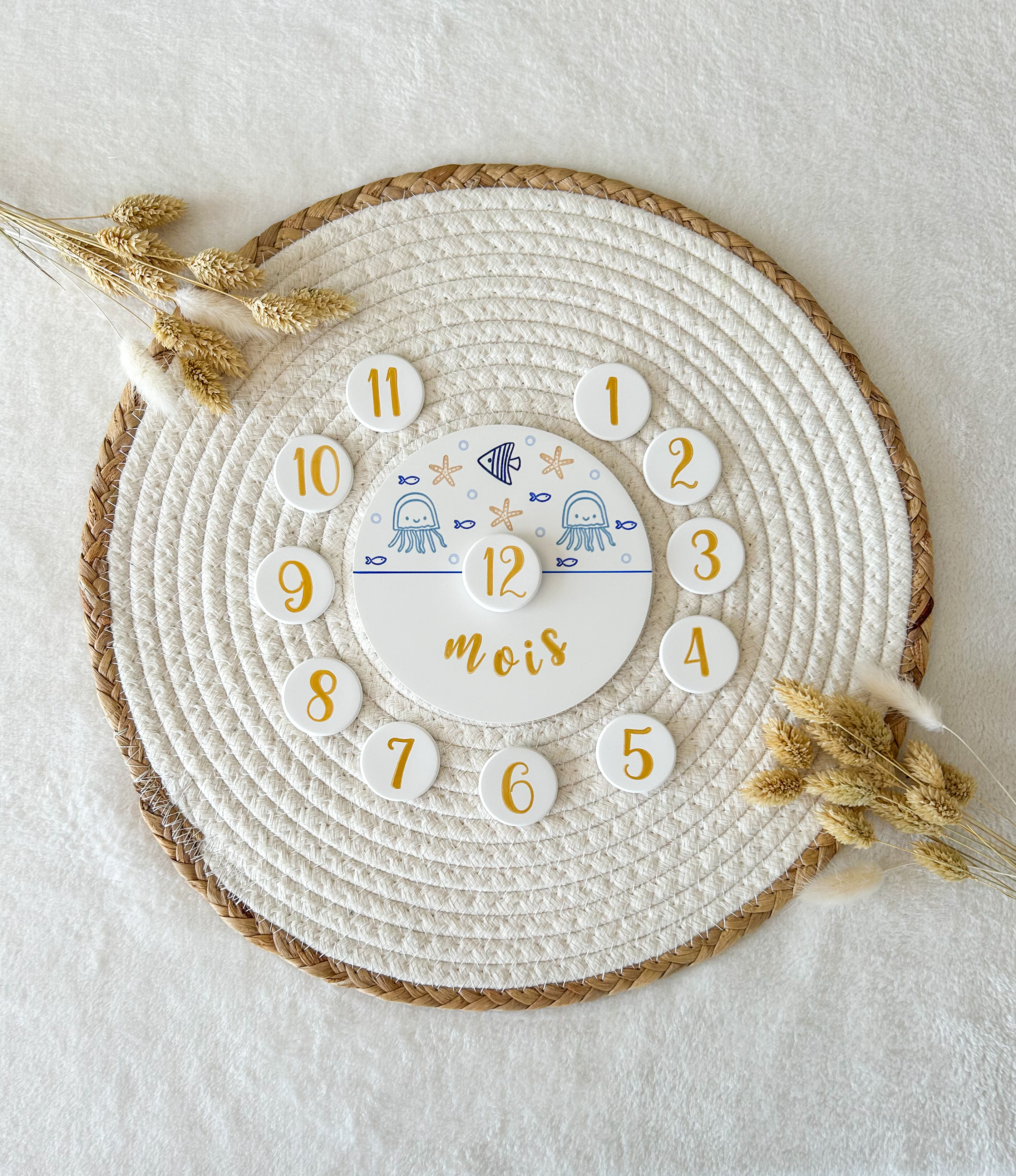 Carte étape - OCÉAN ton bleu