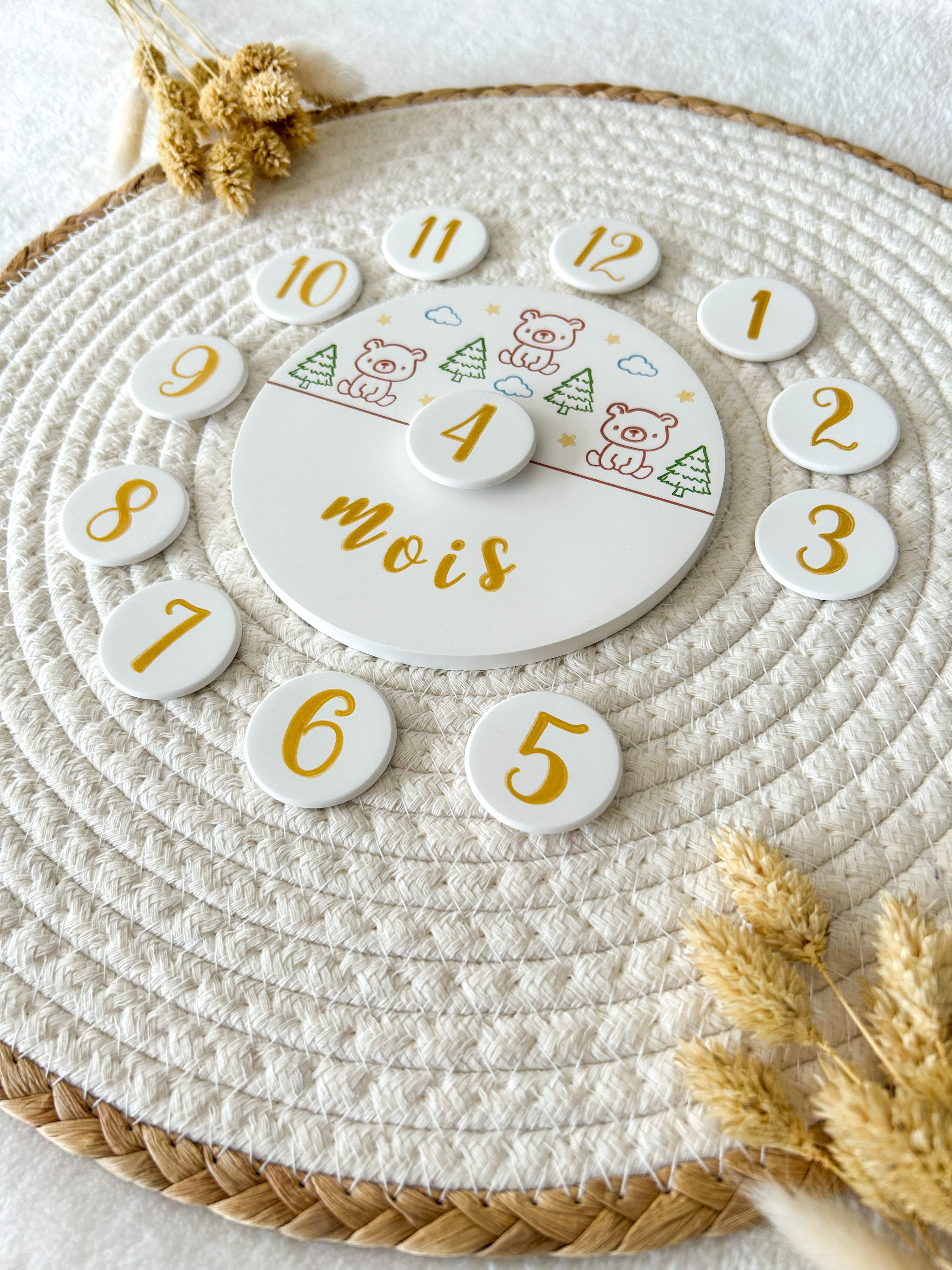 Carte étape - OURSON sapins