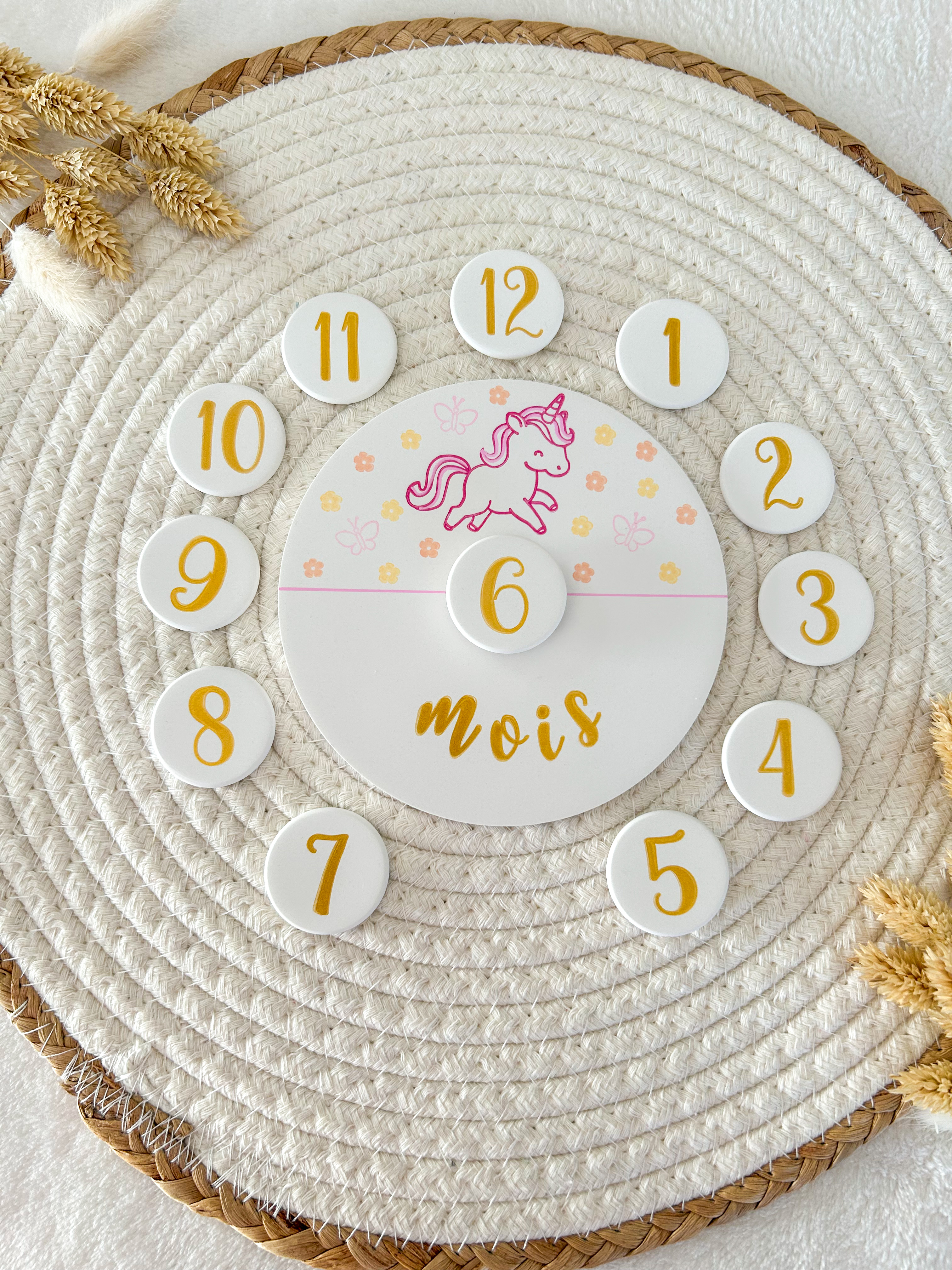 Carte étape - LICORNE papillons