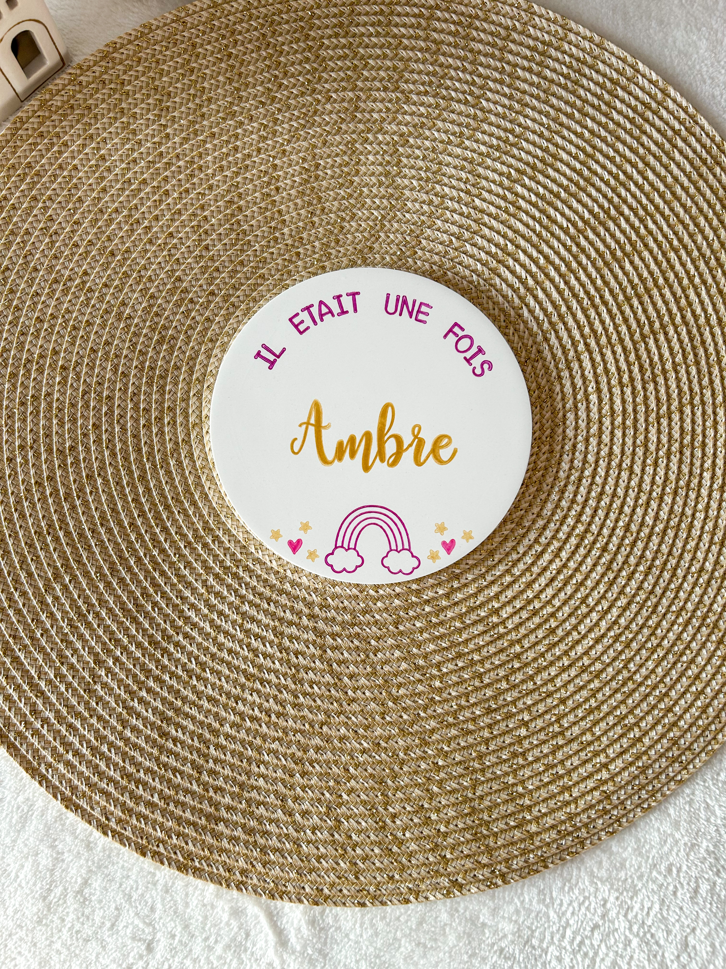 Carte naissance - ARC-EN-CIEL