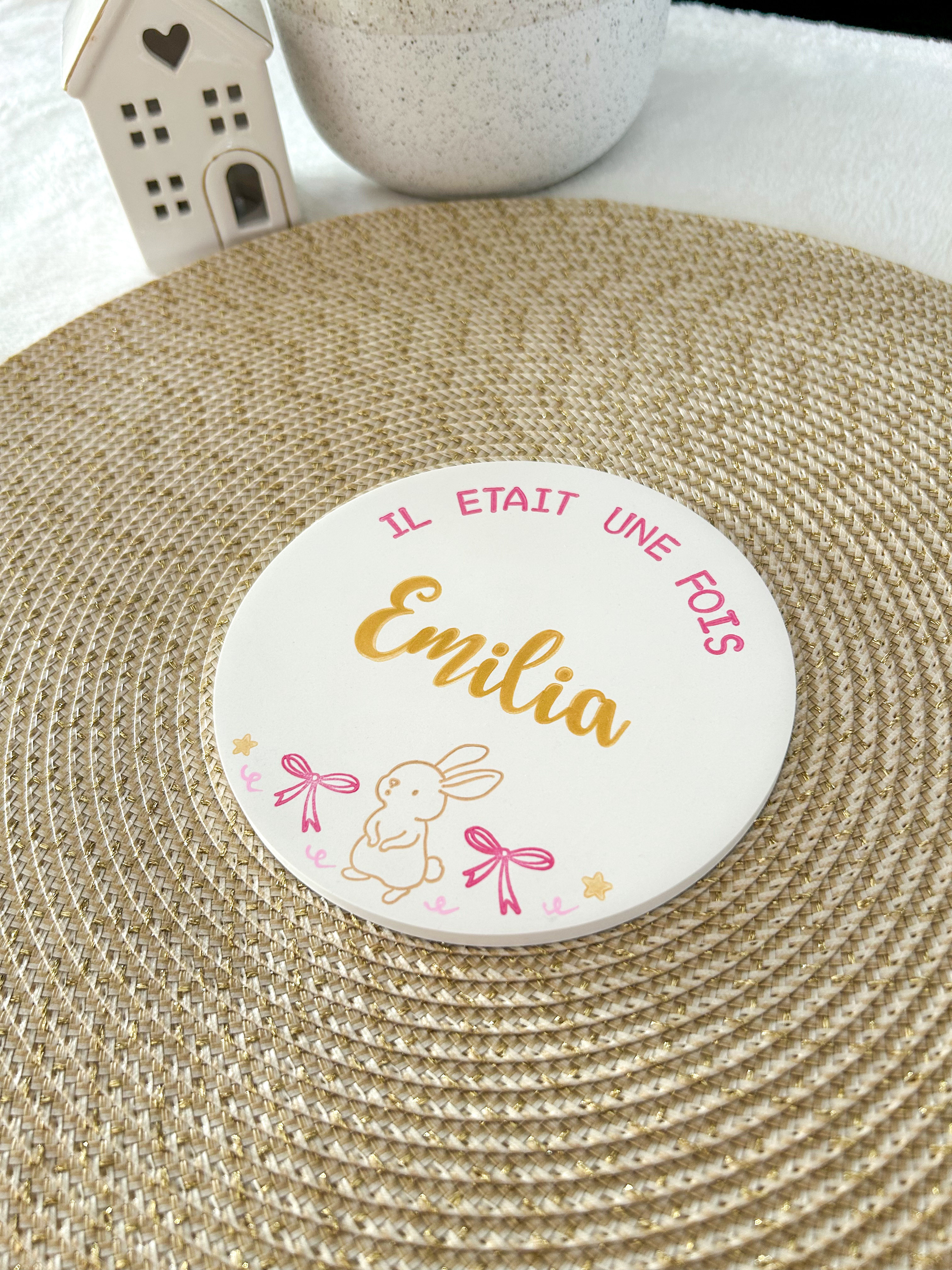 Carte naissance - LAPINE noeuds