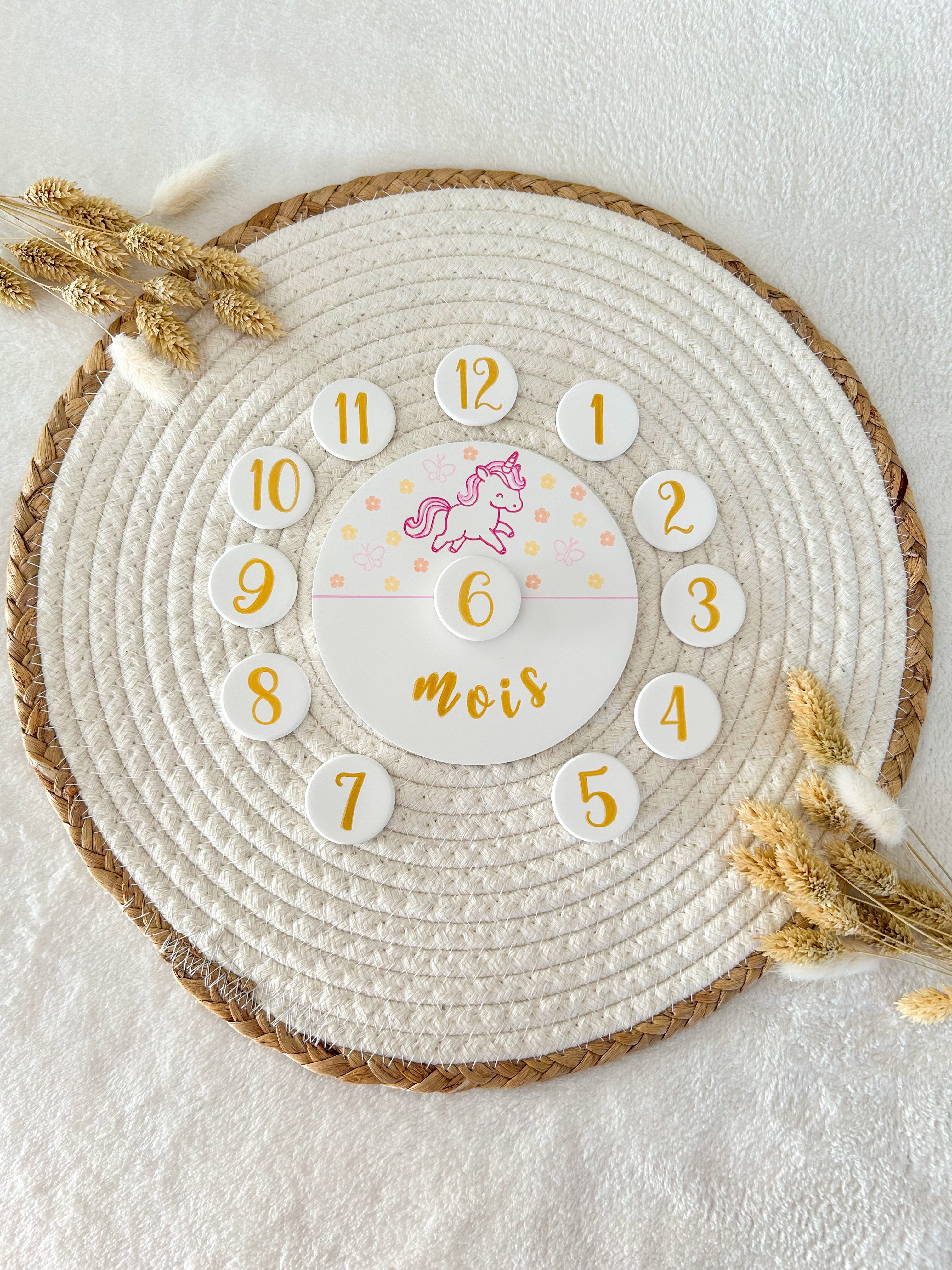 Carte étape - LICORNE papillons