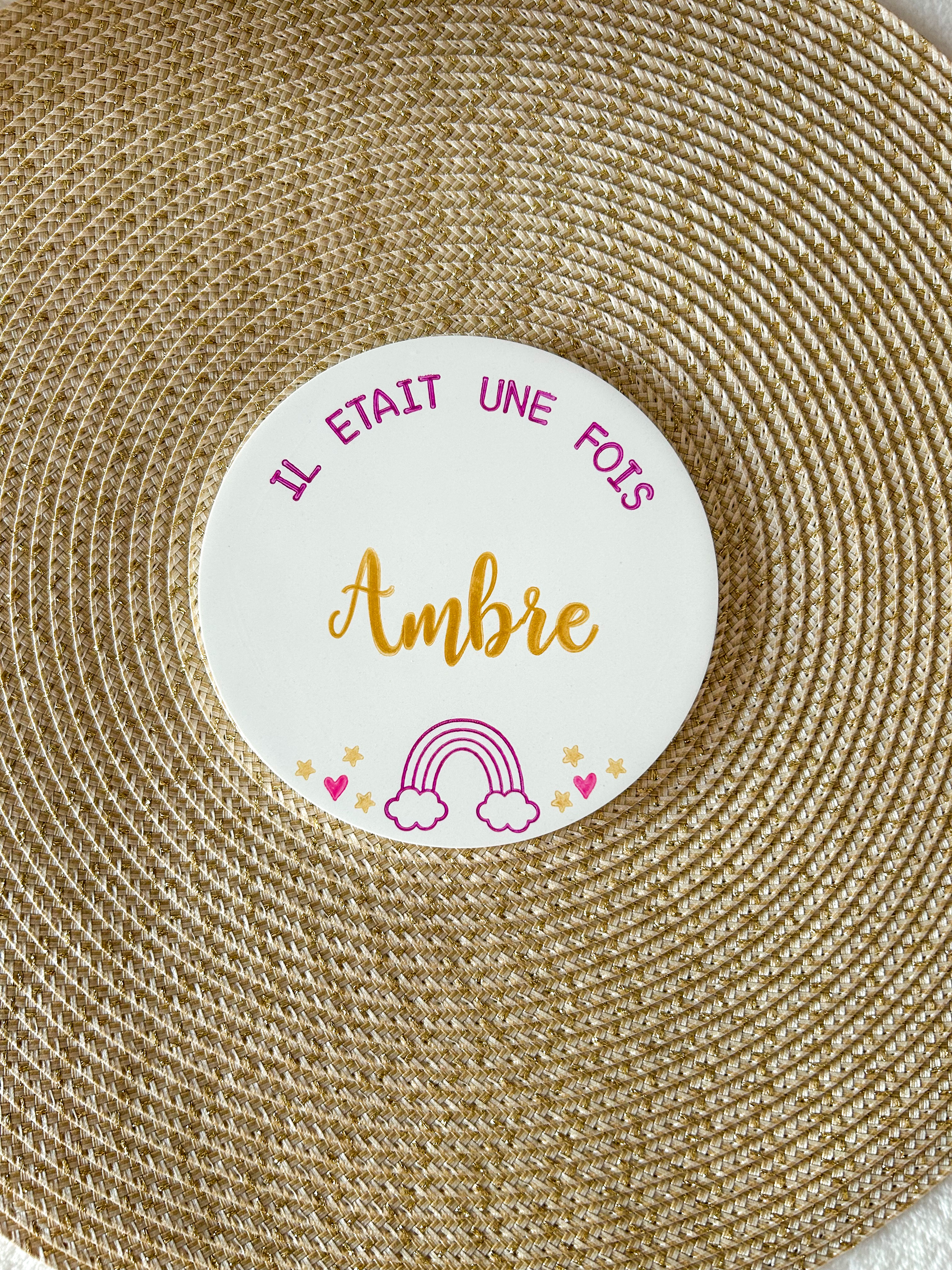 Carte naissance - ARC-EN-CIEL