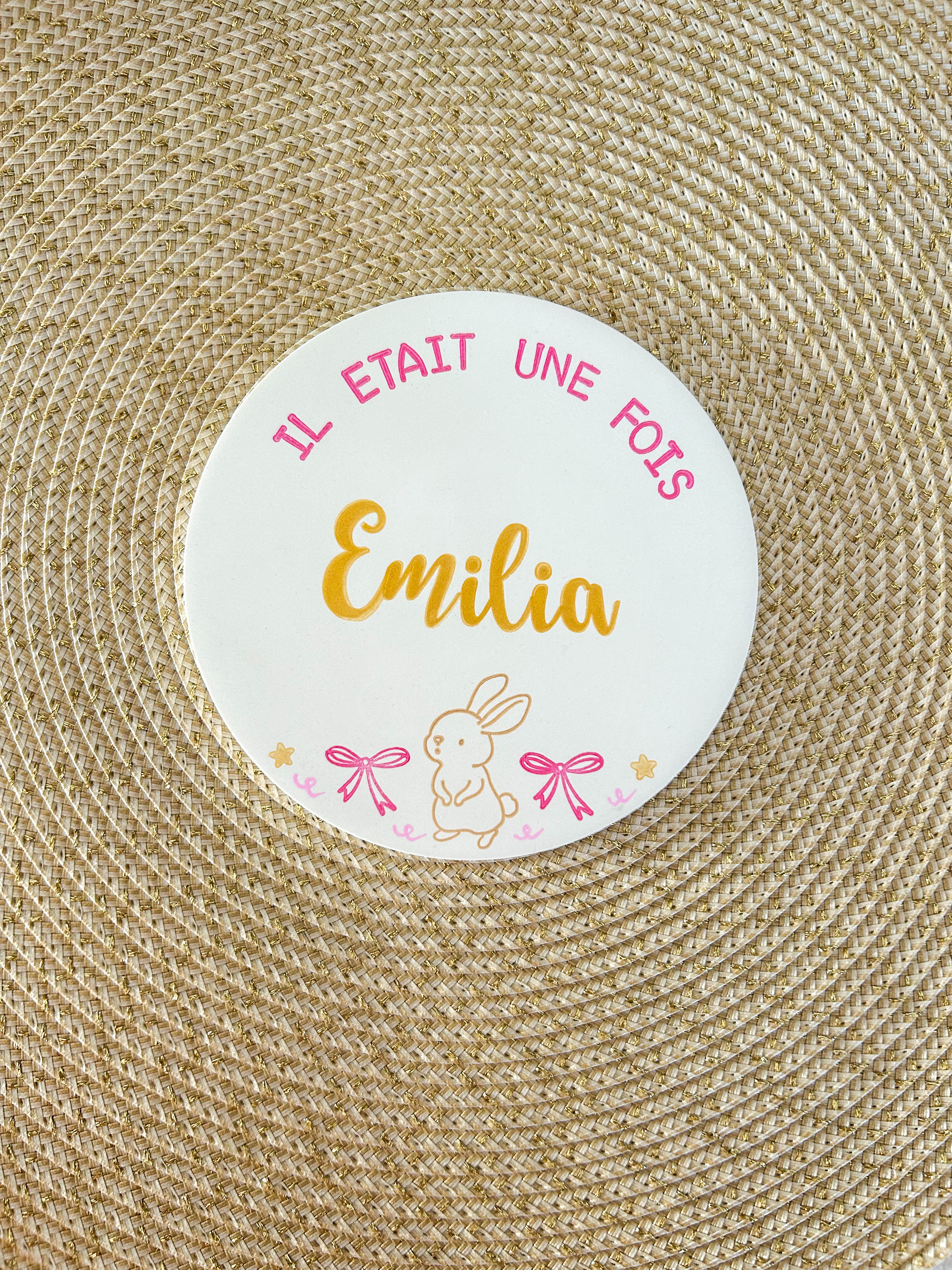 Carte naissance - LAPINE noeuds